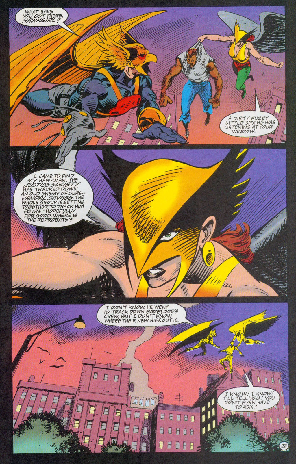 Hawkman (1993) Issue #12 #15 - English 24