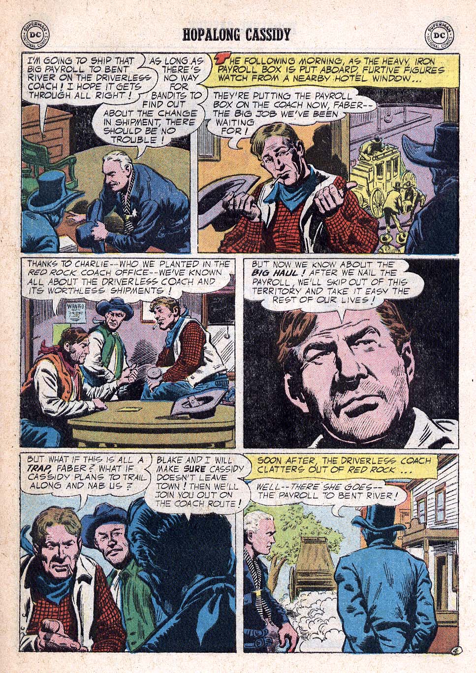 Read online Hopalong Cassidy comic -  Issue #109 - 28