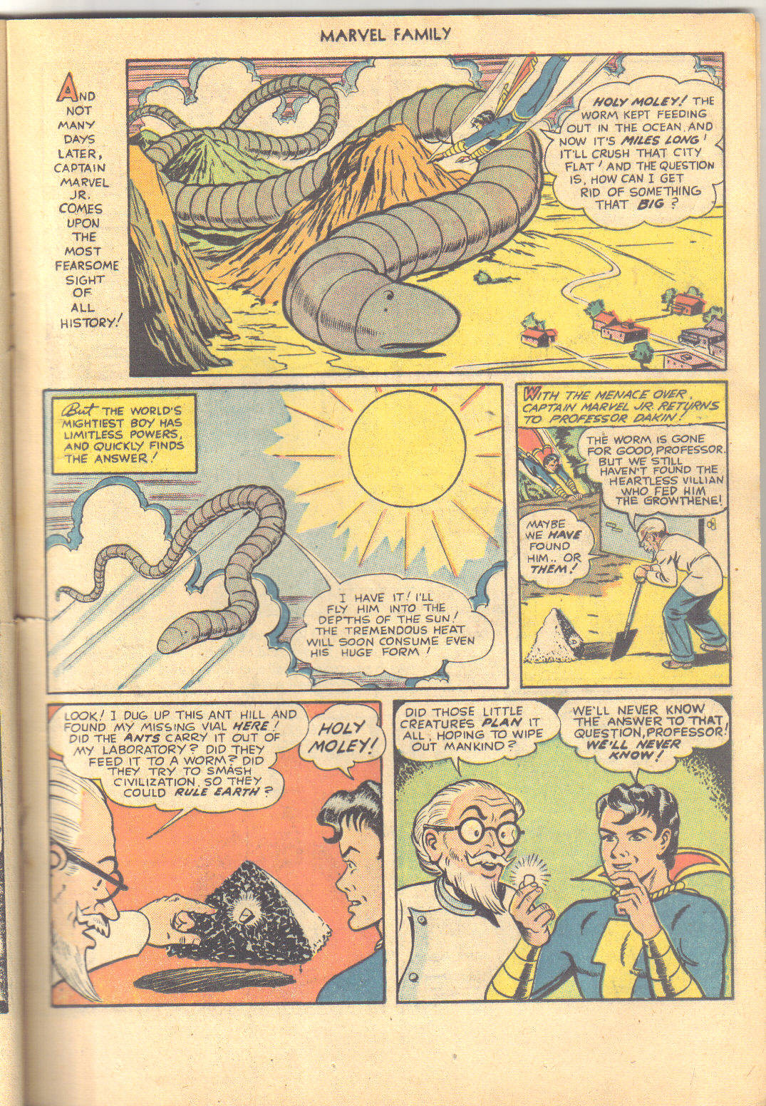 Read online The Marvel Family comic -  Issue #47 - 26