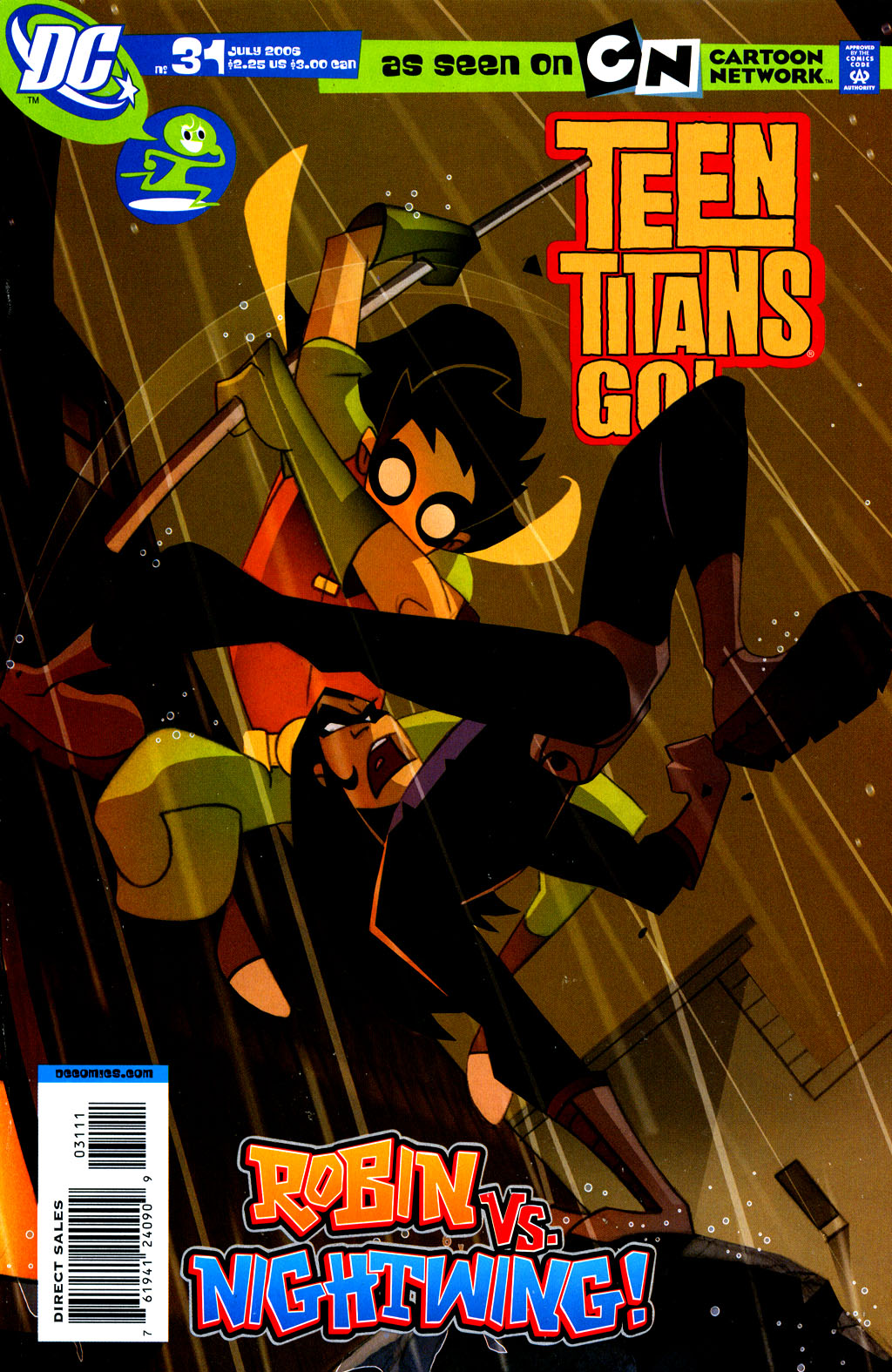 Read online Teen Titans Go! (2003) comic -  Issue #31 - 1