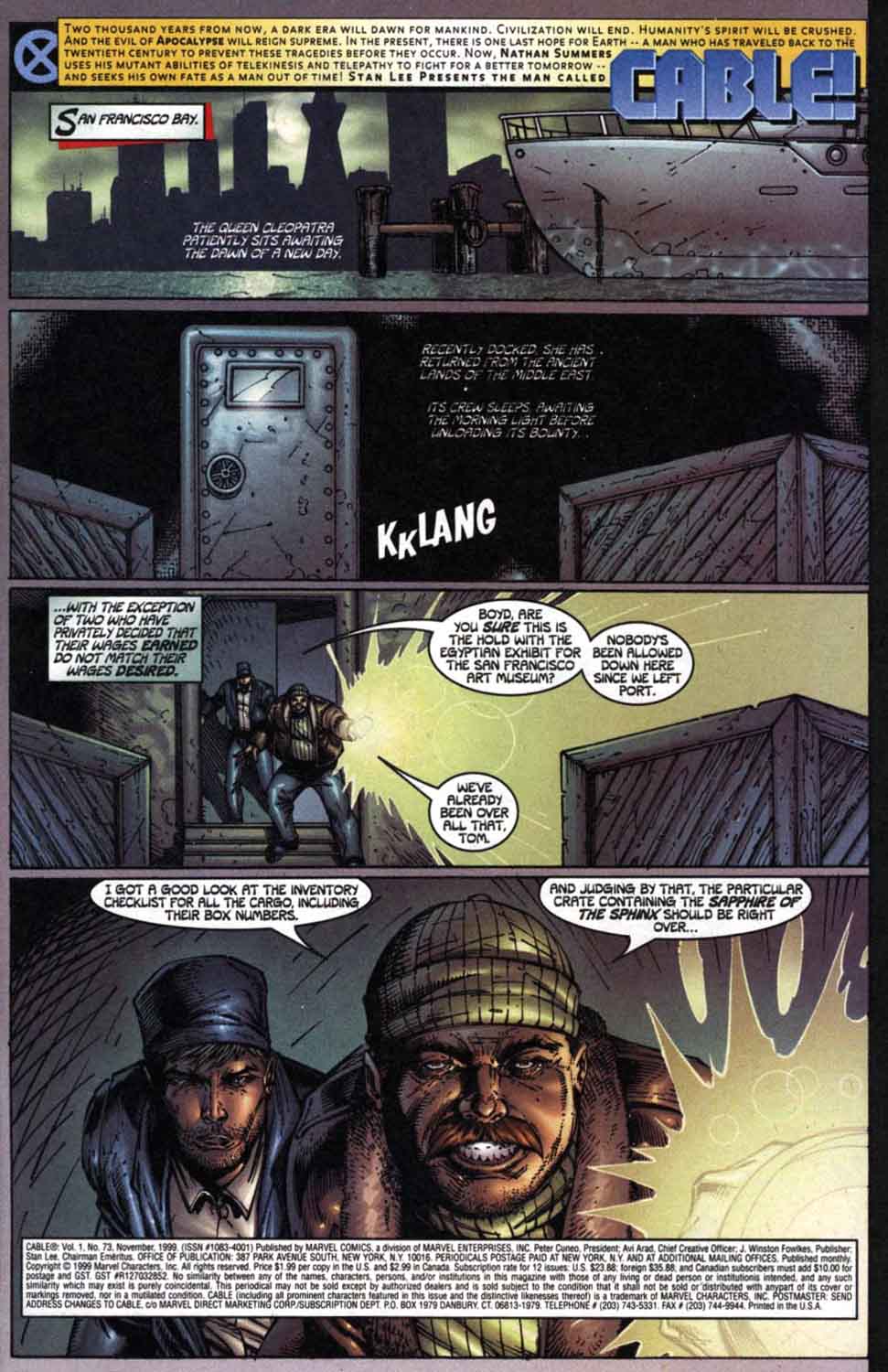 Read online Cable (1993) comic -  Issue #73 - 2