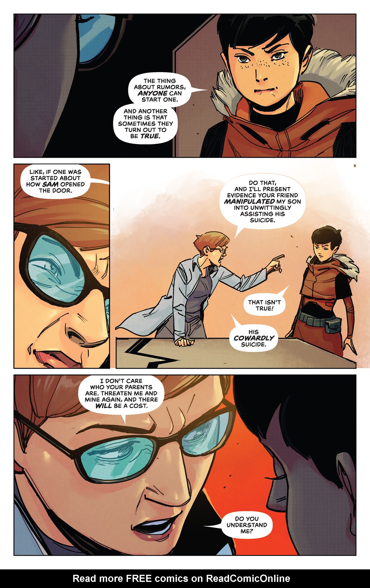 Read online Outpost Zero comic -  Issue #3 - 19