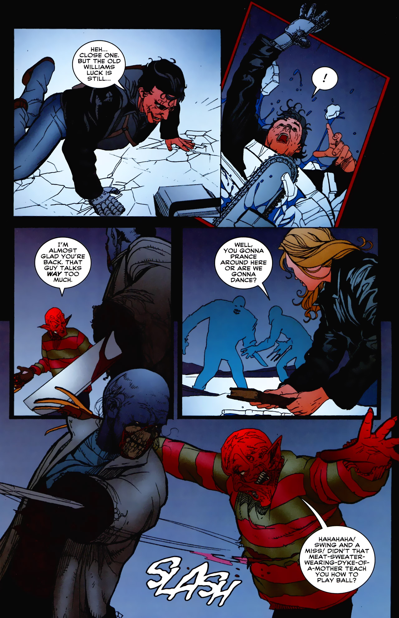 Read online Freddy Vs Jason Vs Ash comic -  Issue #6 - 12