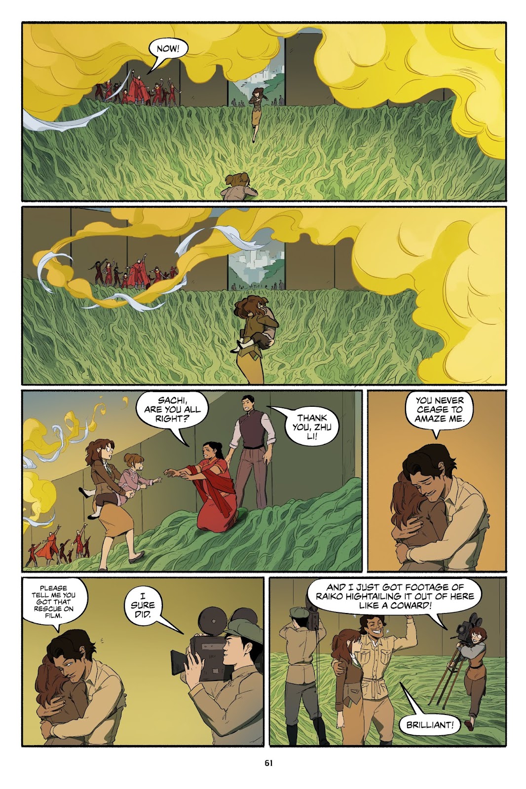 Nickelodeon The Legend of Korra – Turf Wars issue 3 - Page 61