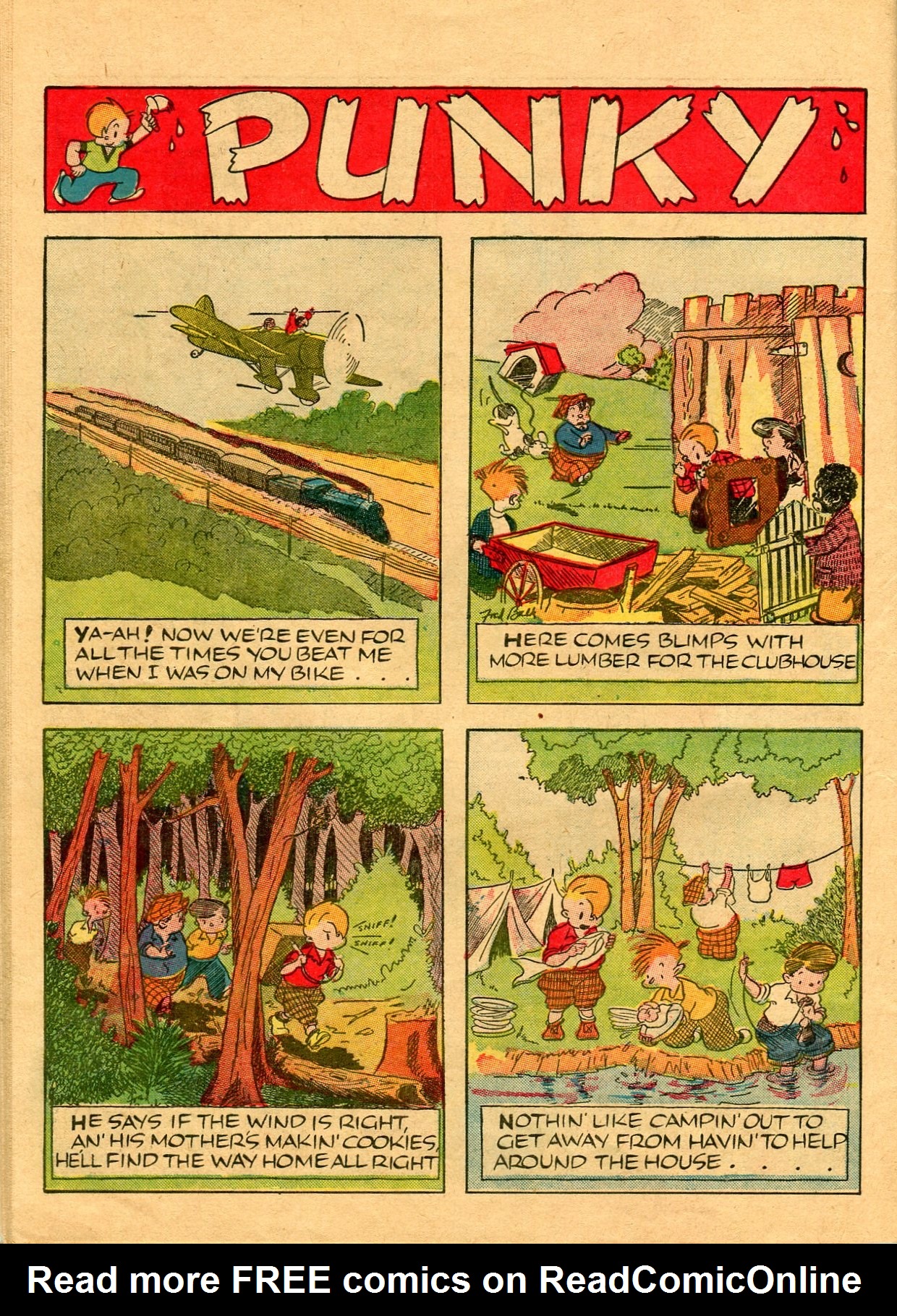 Read online Famous Funnies comic -  Issue #56 - 56