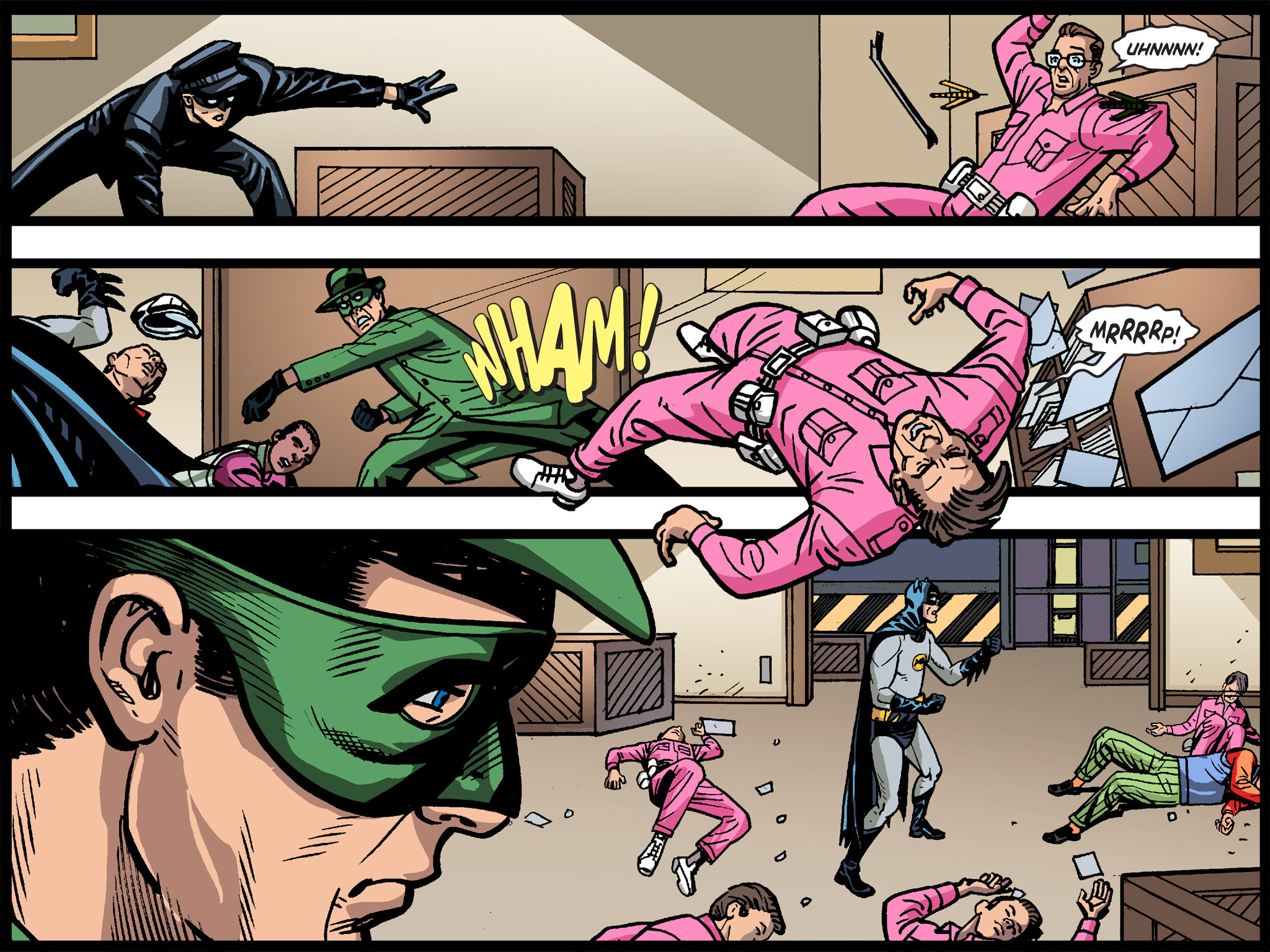 Read online Batman '66 Meets the Green Hornet [II] comic -  Issue #4 - 109