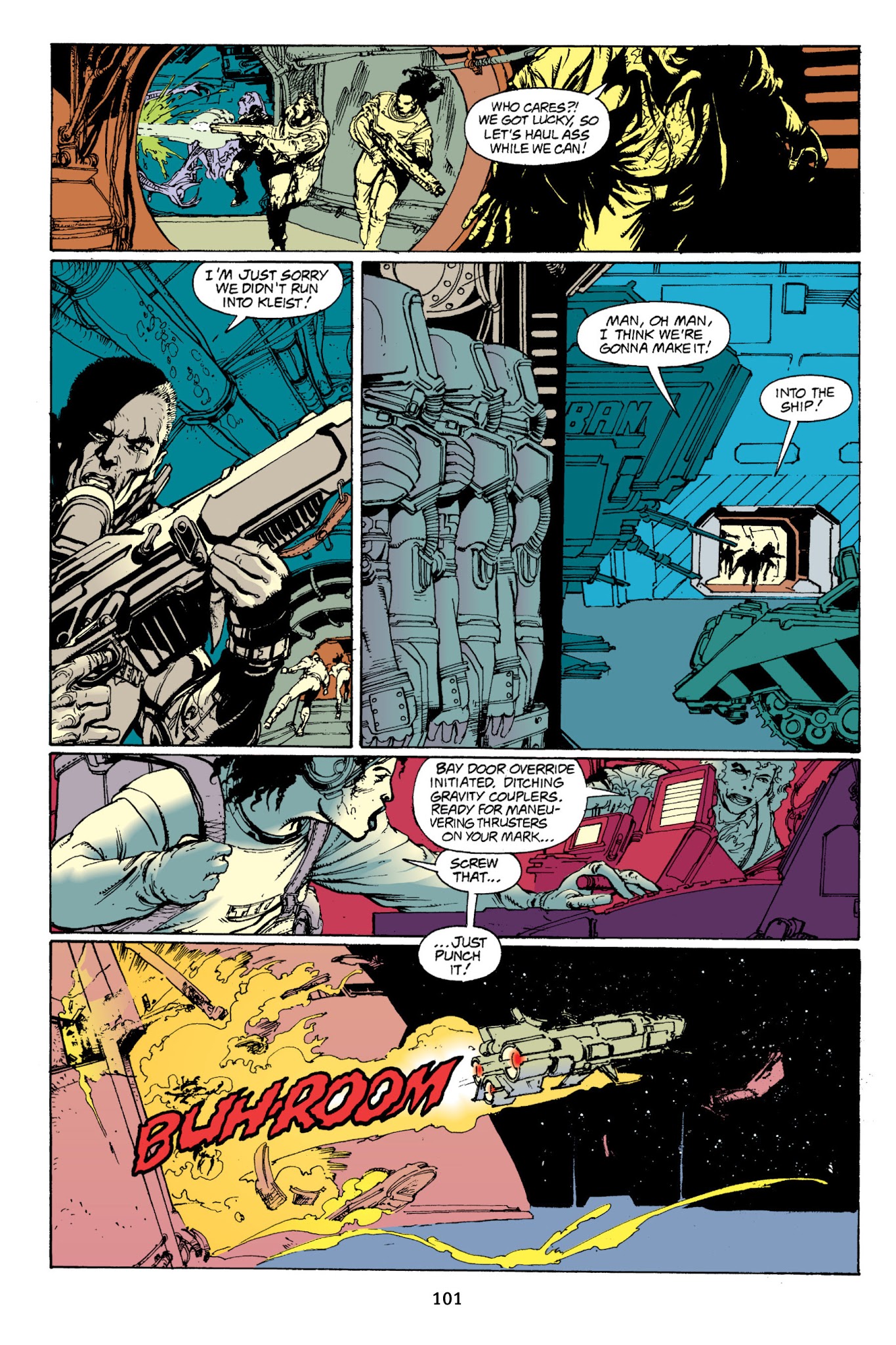 Read online Aliens Omnibus comic -  Issue # TPB 3 - 102