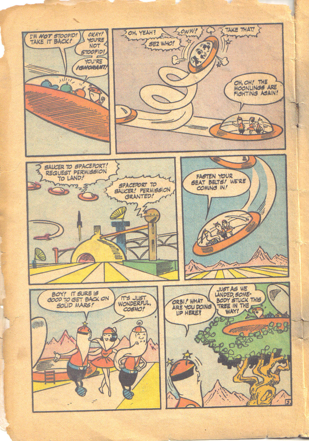 Read online Cosmo the Merry Martian comic -  Issue #6 - 4