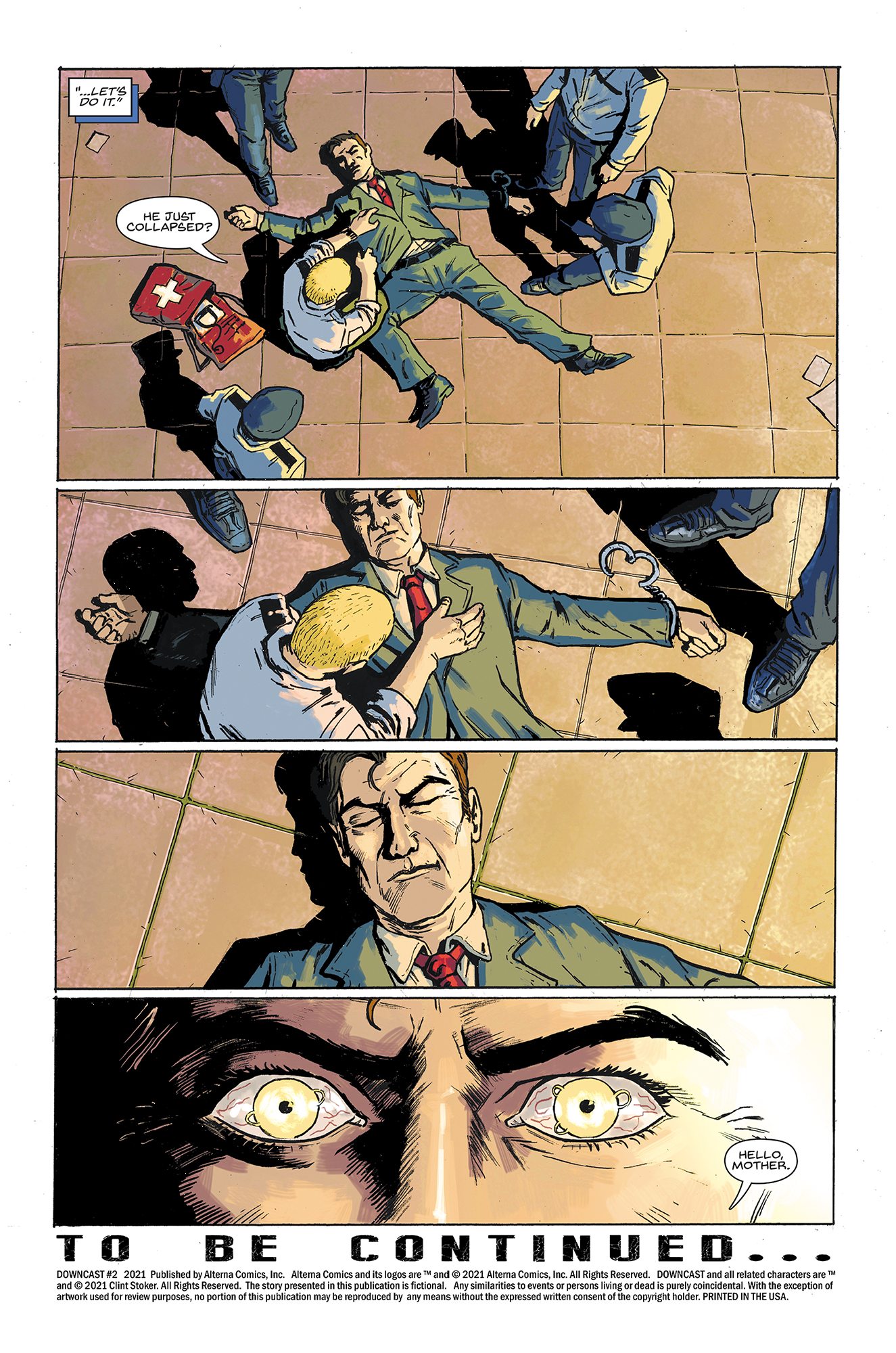 Read online Downcast comic -  Issue #2 - 27