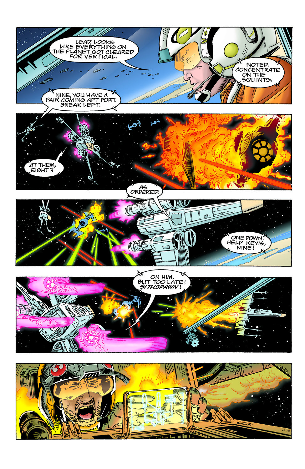 Star Wars: X-Wing Rogue Squadron Issue #24 #25 - English 15