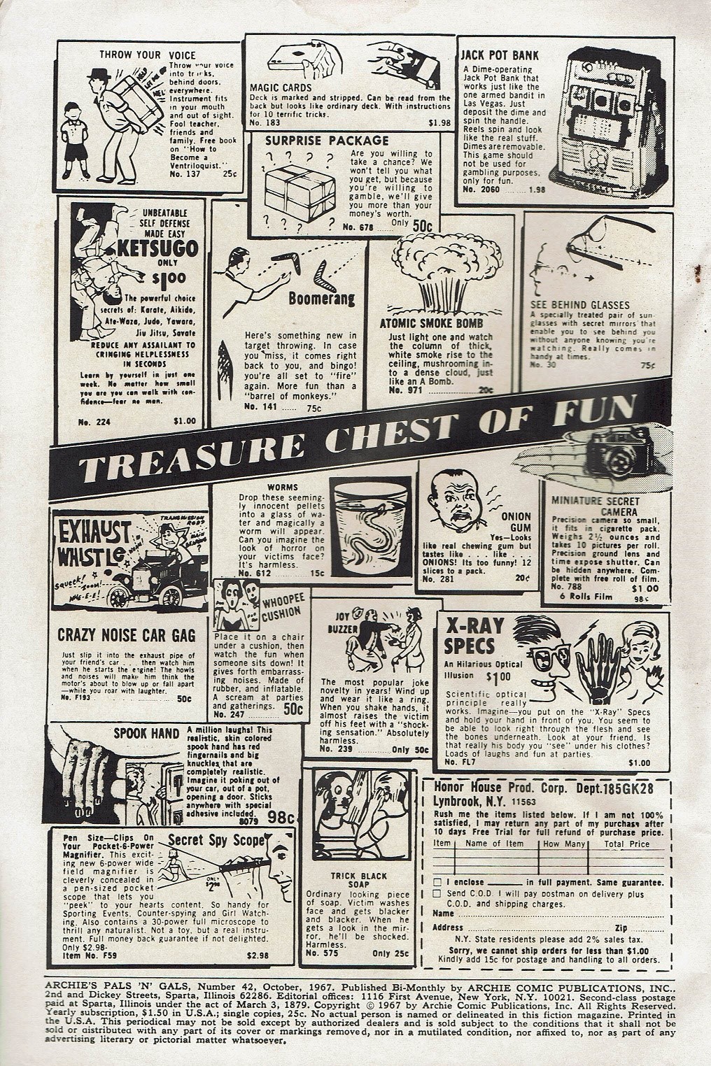 Read online Archie's Pals 'N' Gals (1952) comic -  Issue #42 - 2