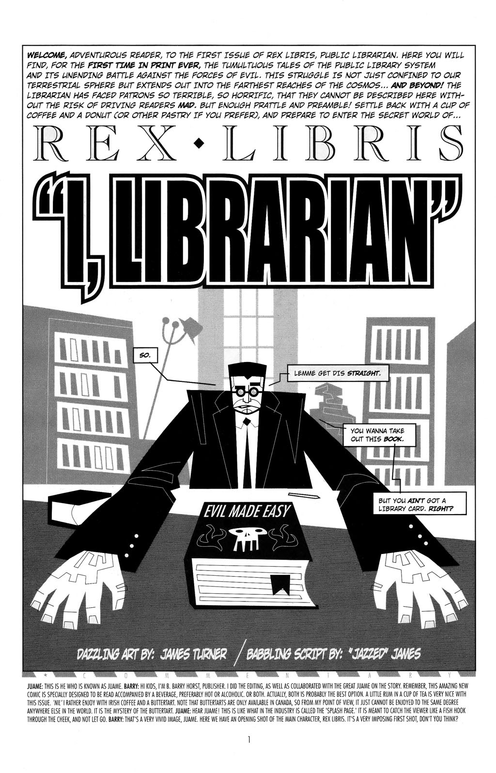 Read online Rex Libris comic -  Issue #1 - 3