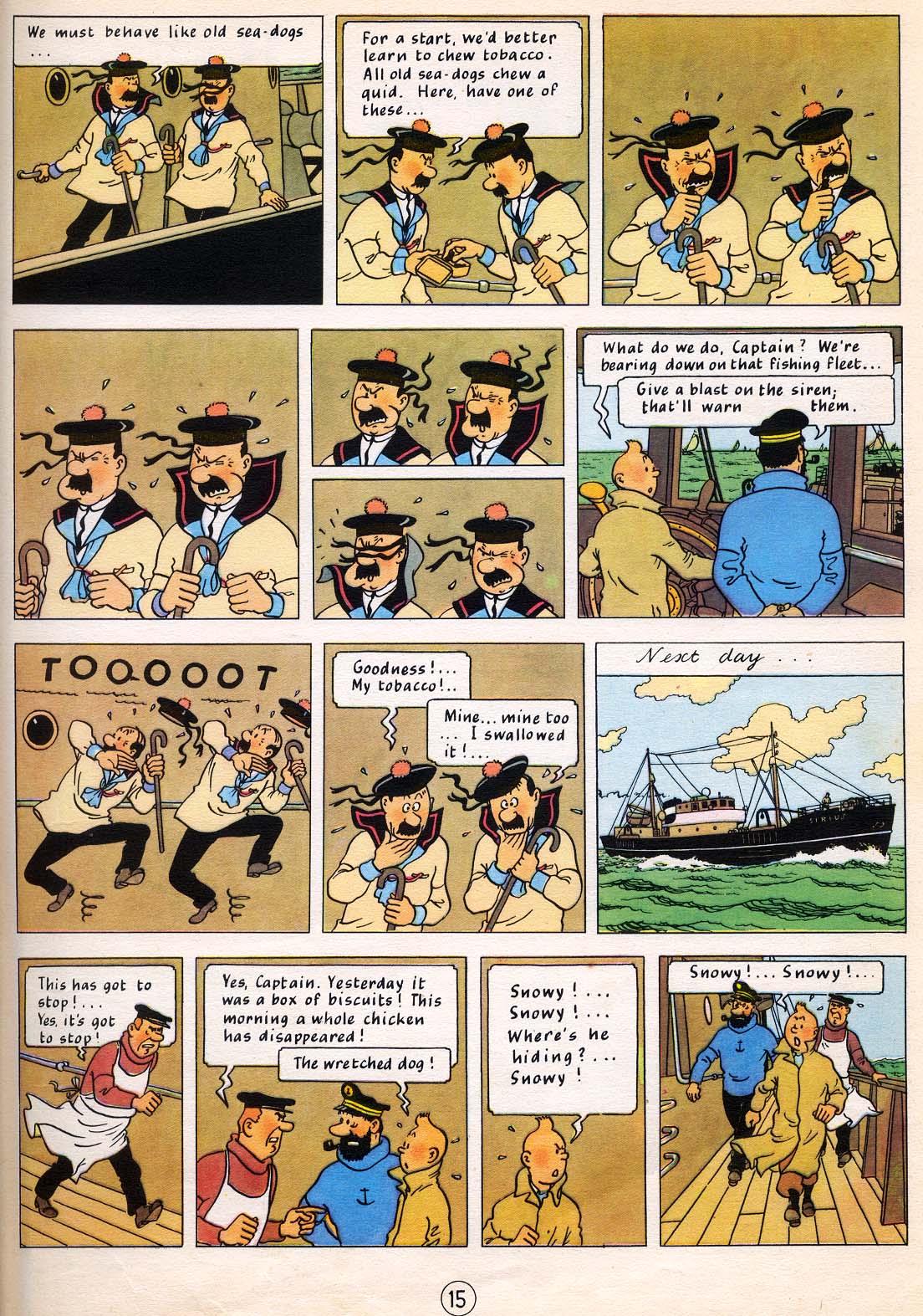Read online The Adventures of Tintin comic -  Issue #12 - 17