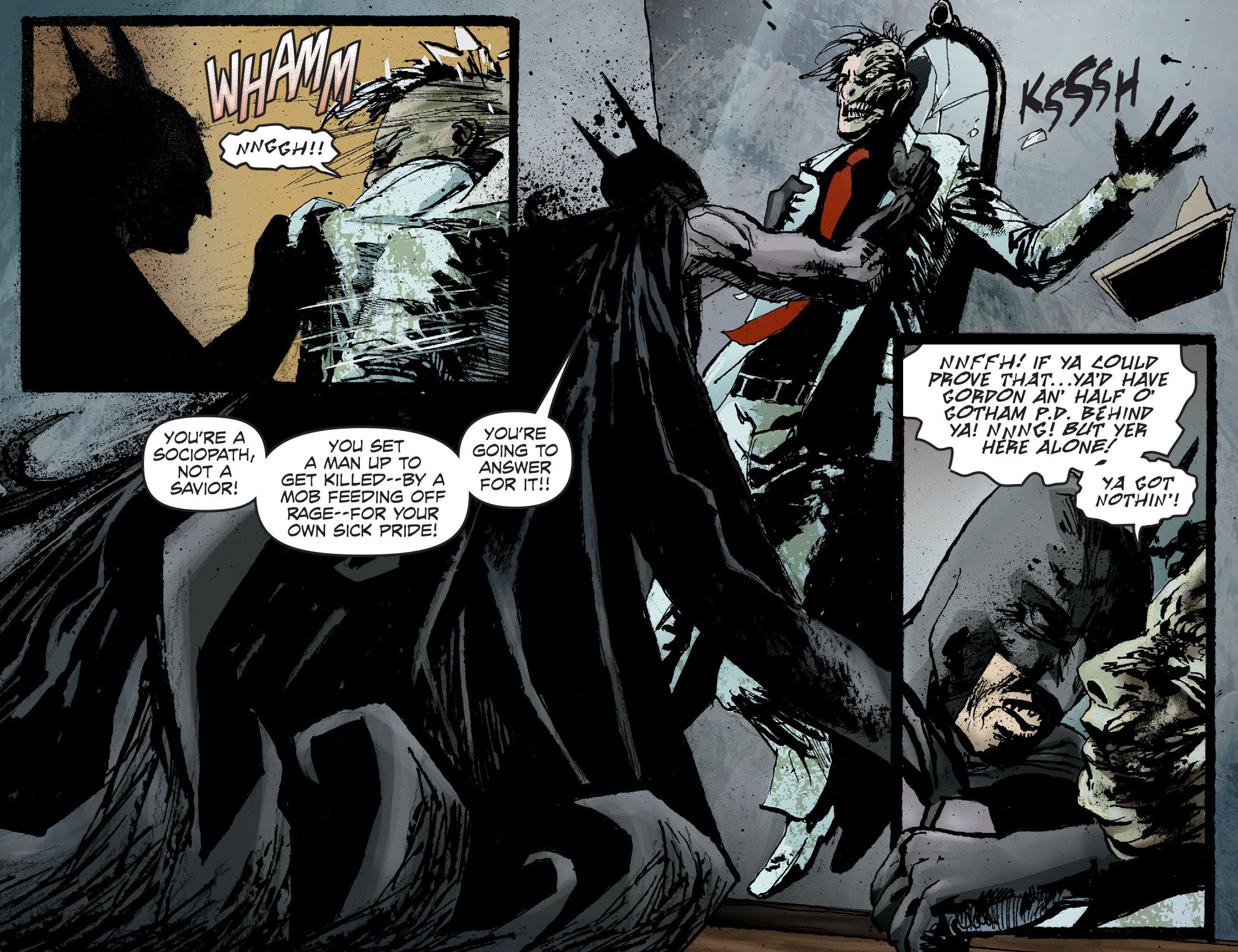 Read online Legends of the Dark Knight [I] comic -  Issue #58 - 17