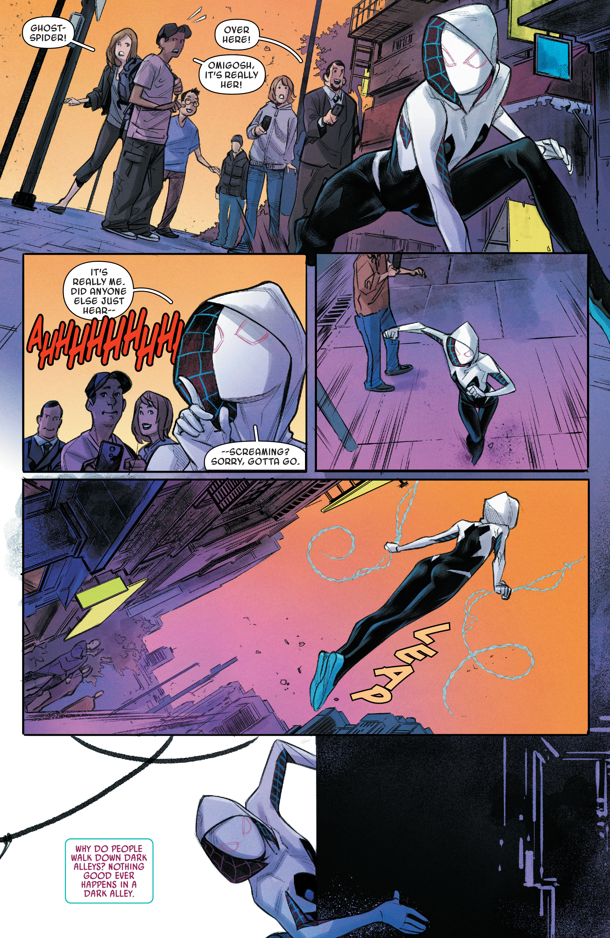 Read online Ghost-Spider comic -  Issue #7 - 17