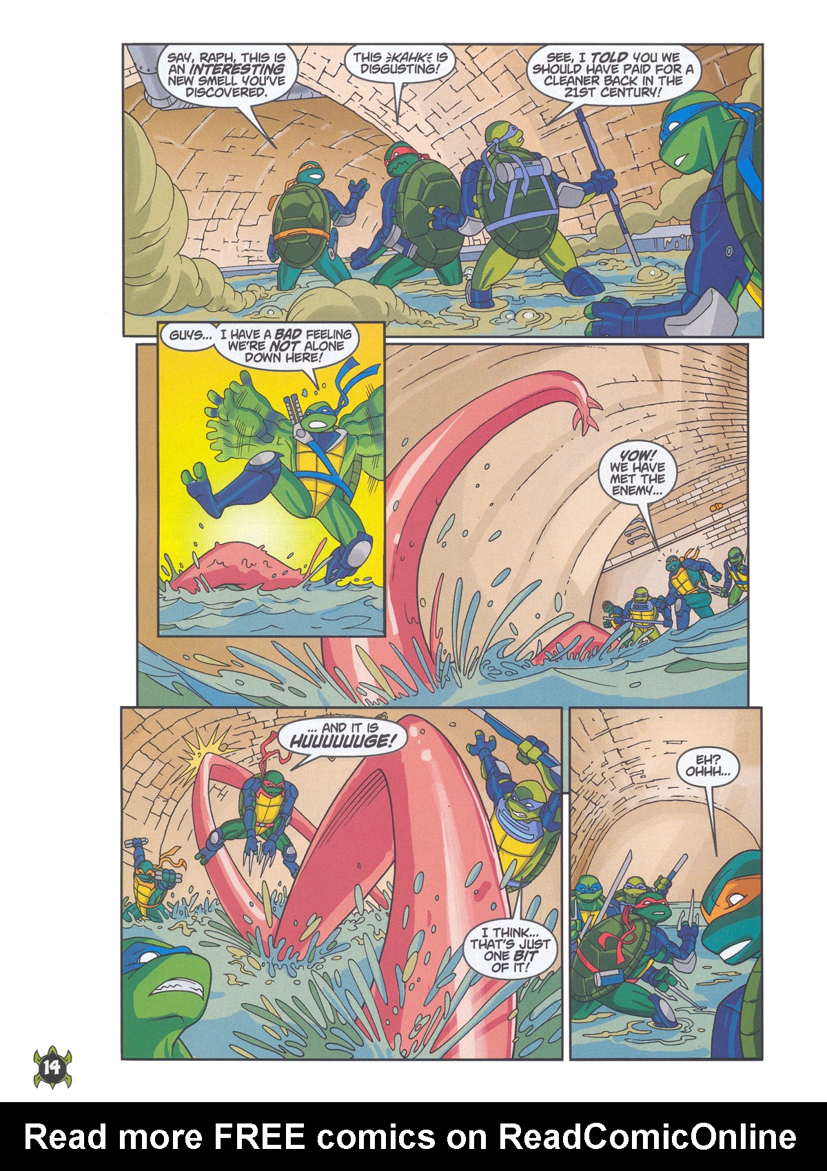 Read online Teenage Mutant Ninja Turtles Comic comic -  Issue #2 - 12