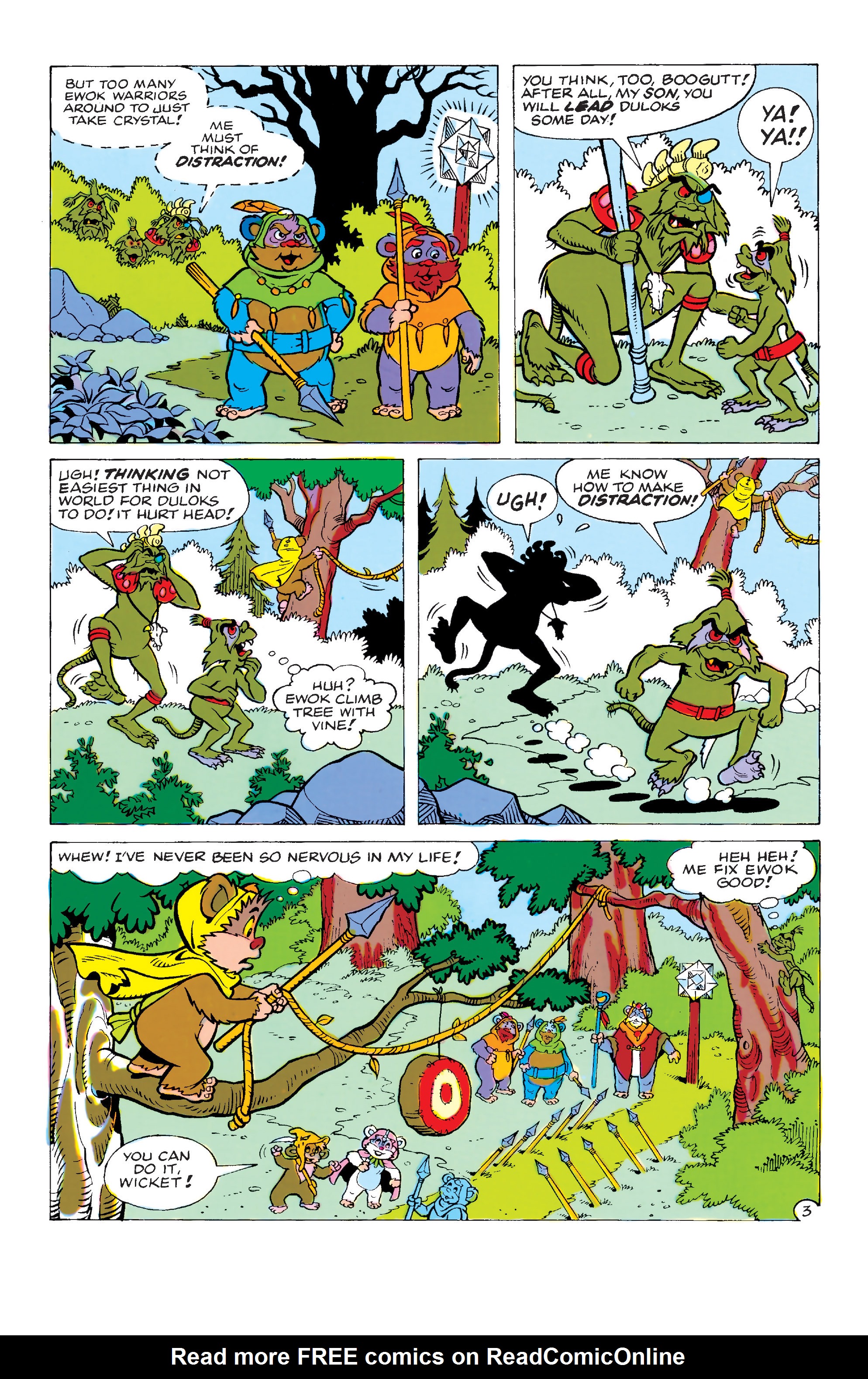 Read online Ewoks comic -  Issue #13 - 4