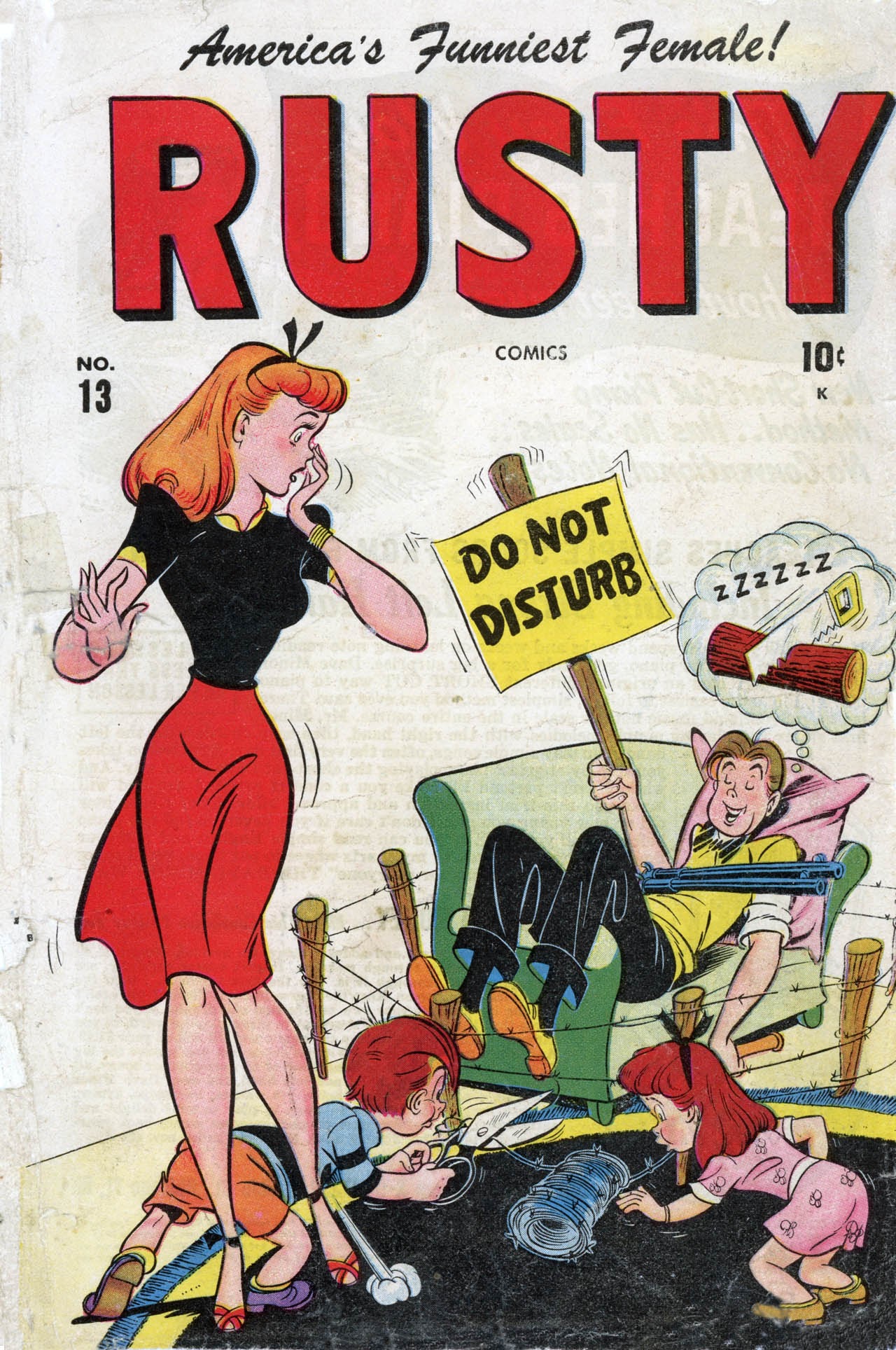 Read online Rusty Comics comic -  Issue #13 - 1