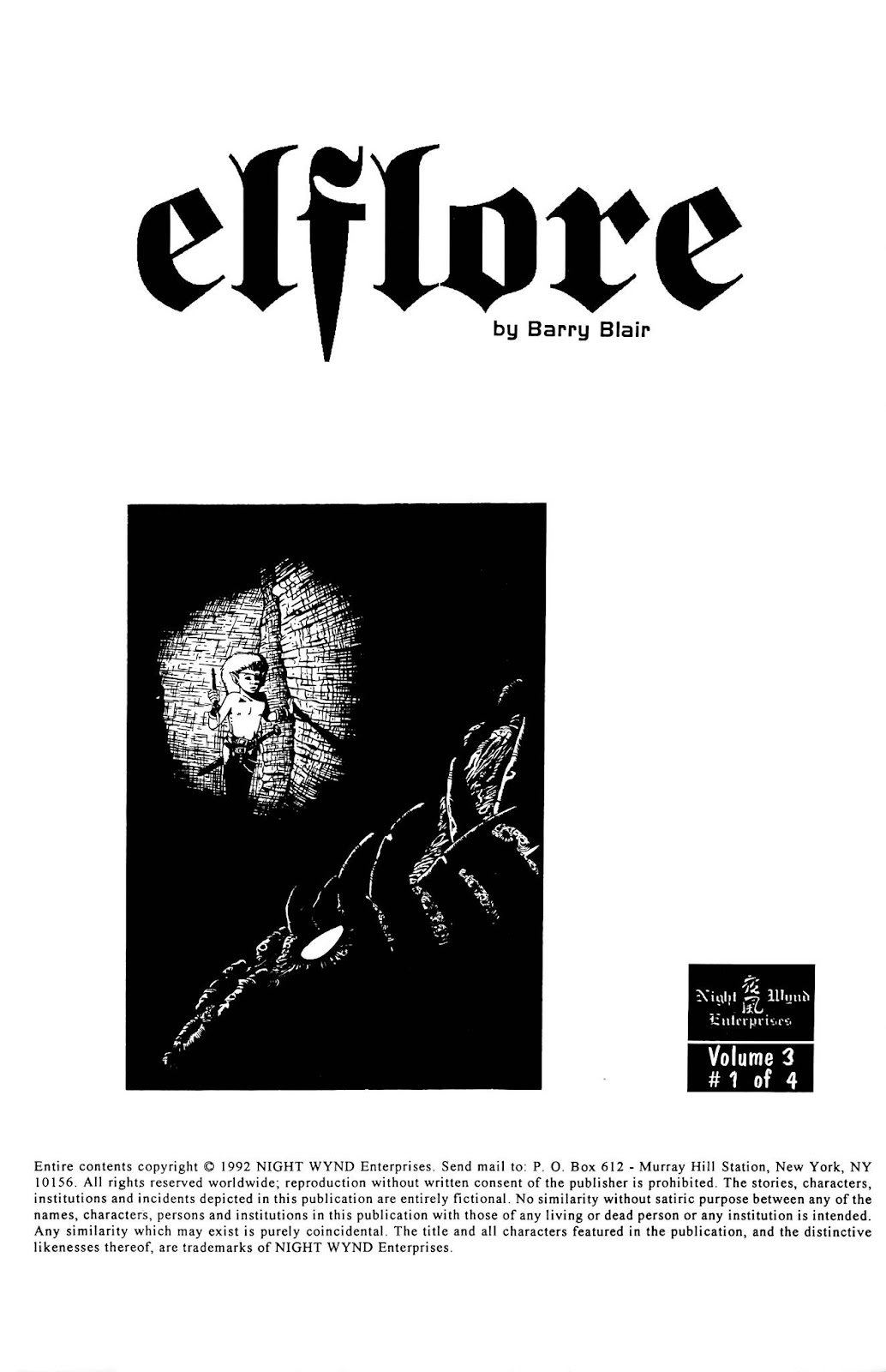 Elflore (1992) issue 1 - Page 2