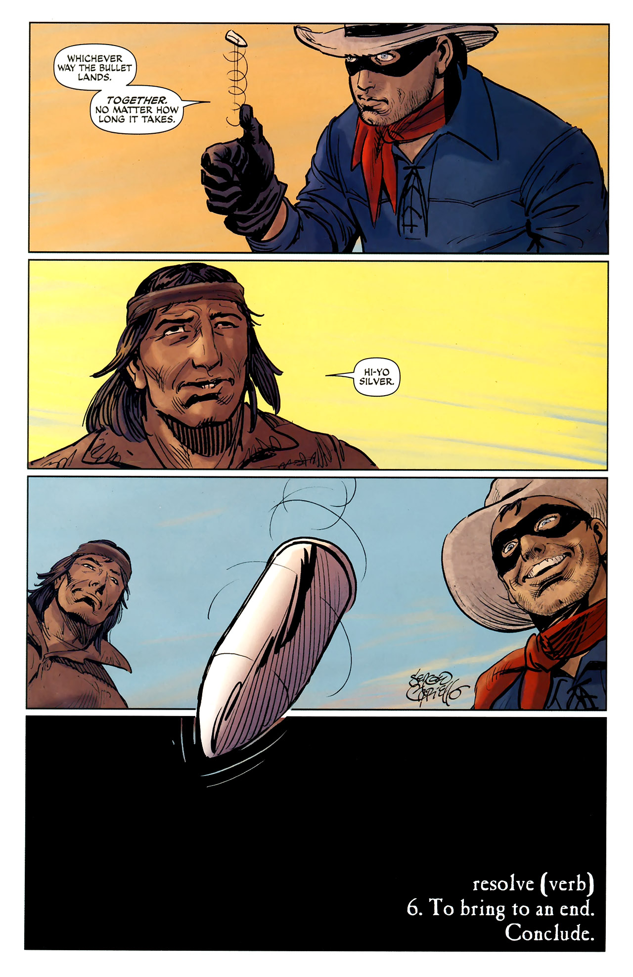 Read online The Lone Ranger (2006) comic -  Issue #25 - 34