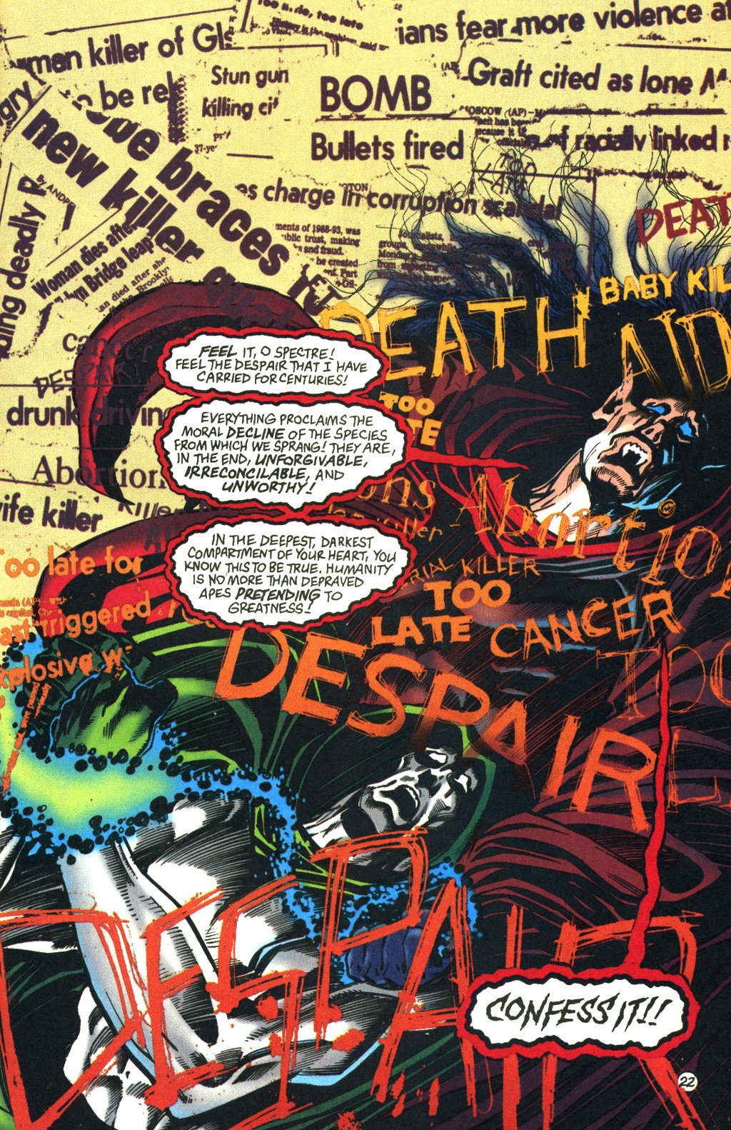 Read online The Spectre (1992) comic -  Issue #28 - 23