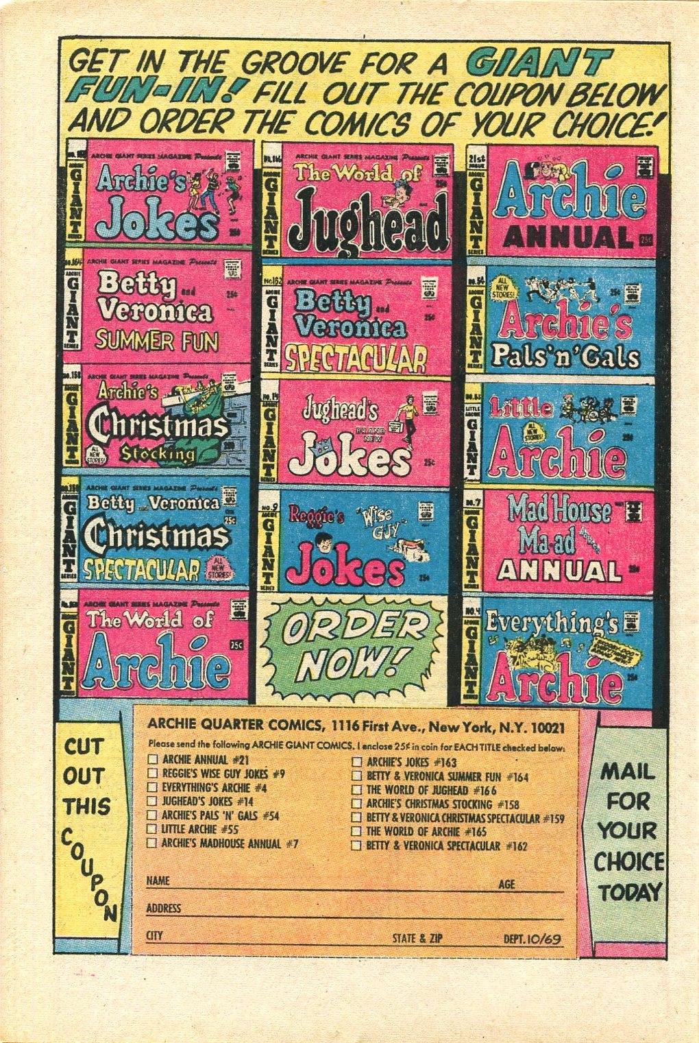 Read online Jughead (1965) comic -  Issue #174 - 28