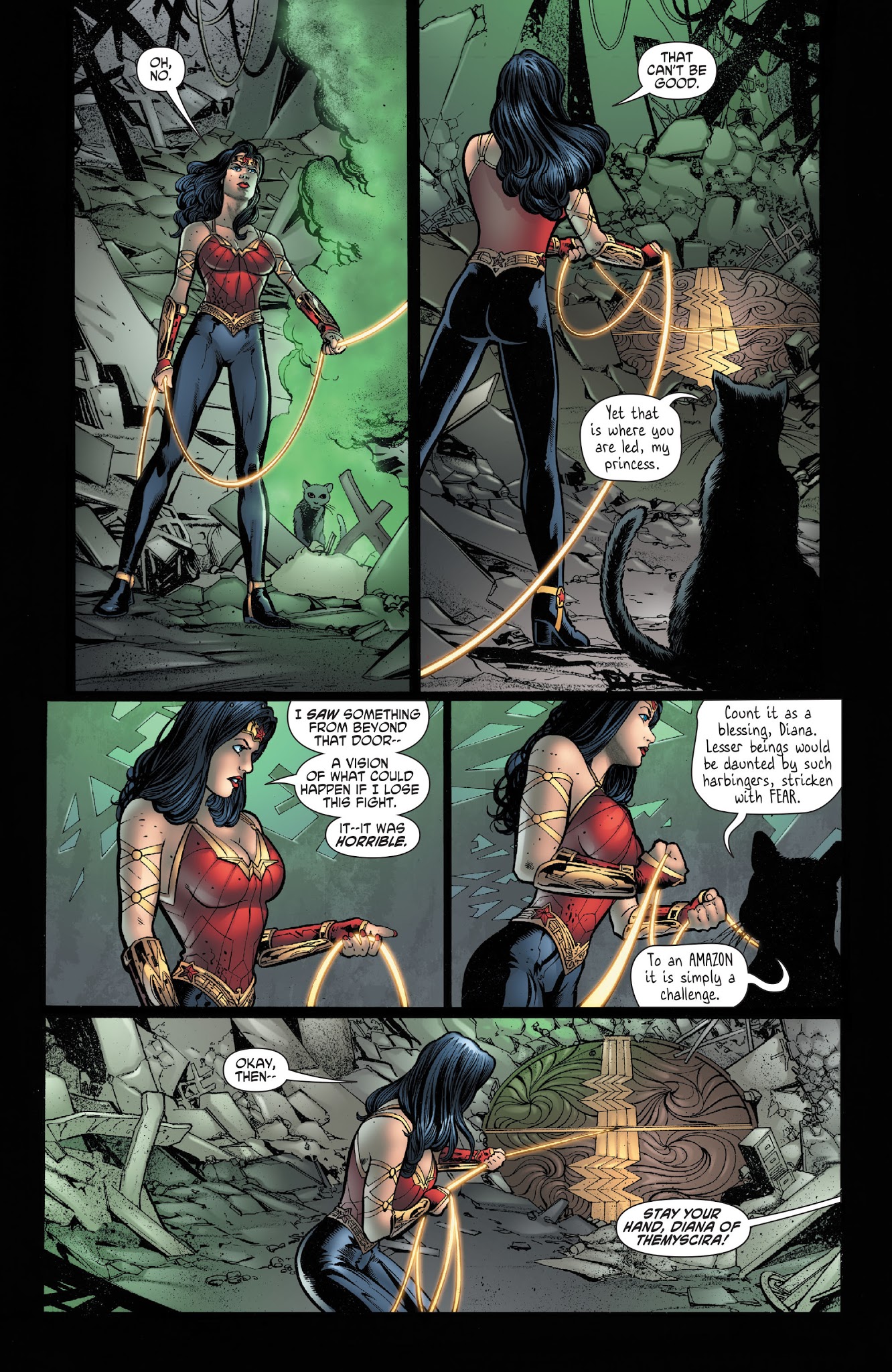 Read online Wonder Woman: Odyssey comic -  Issue # TPB 2 - 124