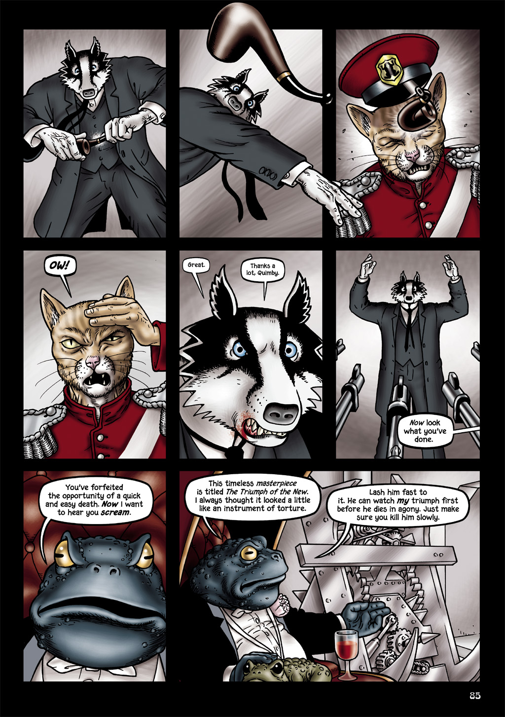 Read online Grandville Bête Noire comic -  Issue # TPB - 88