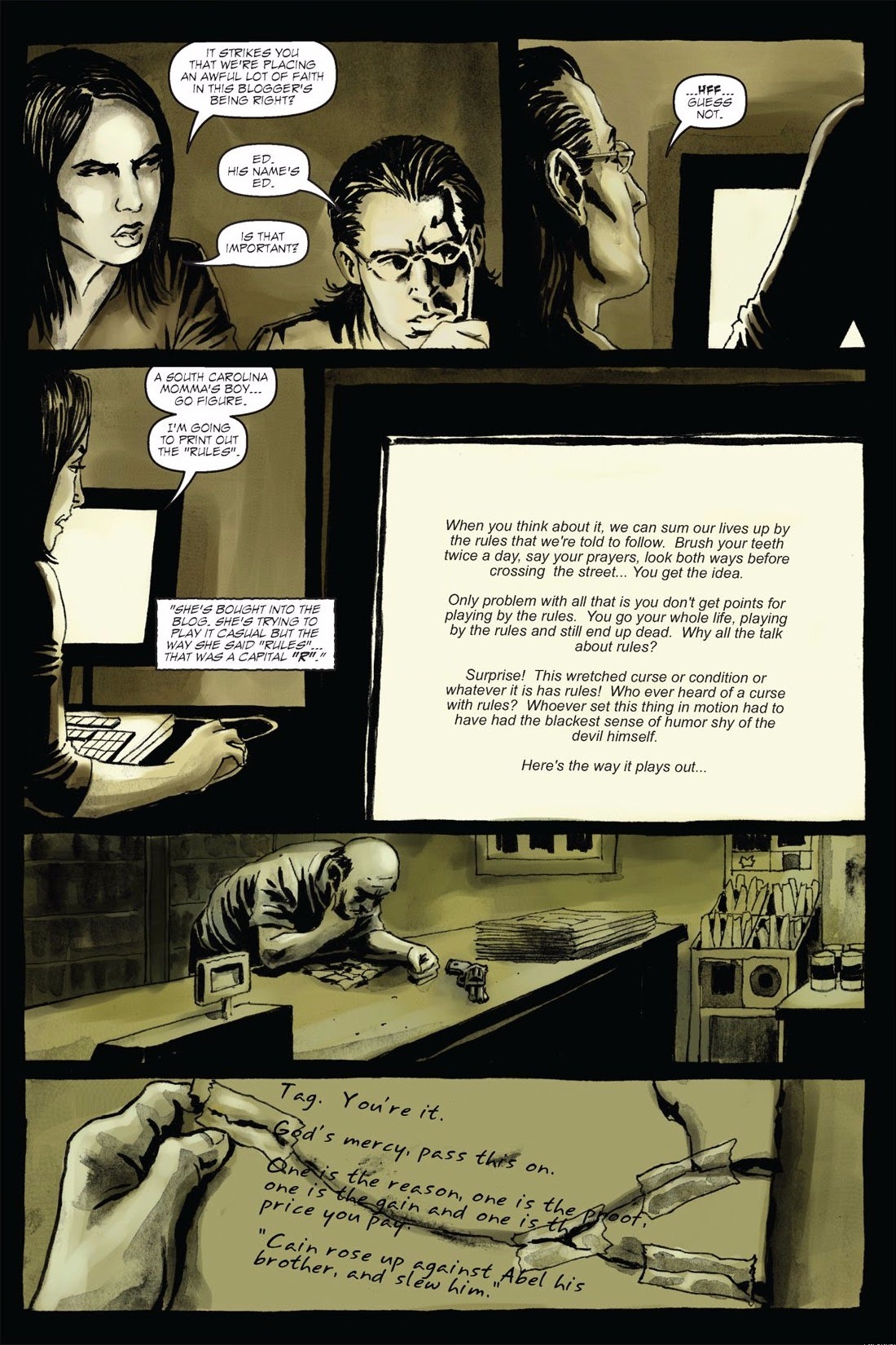 Read online Tag comic -  Issue #2 - 13