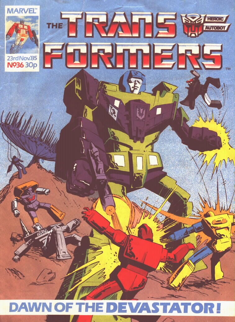 Read online The Transformers (UK) comic -  Issue #36 - 1