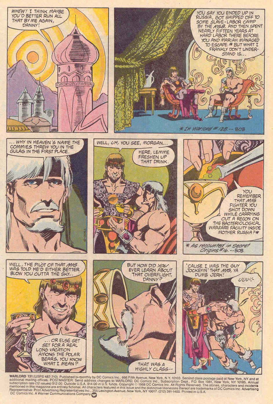 Read online Warlord (1976) comic -  Issue #131 - 2