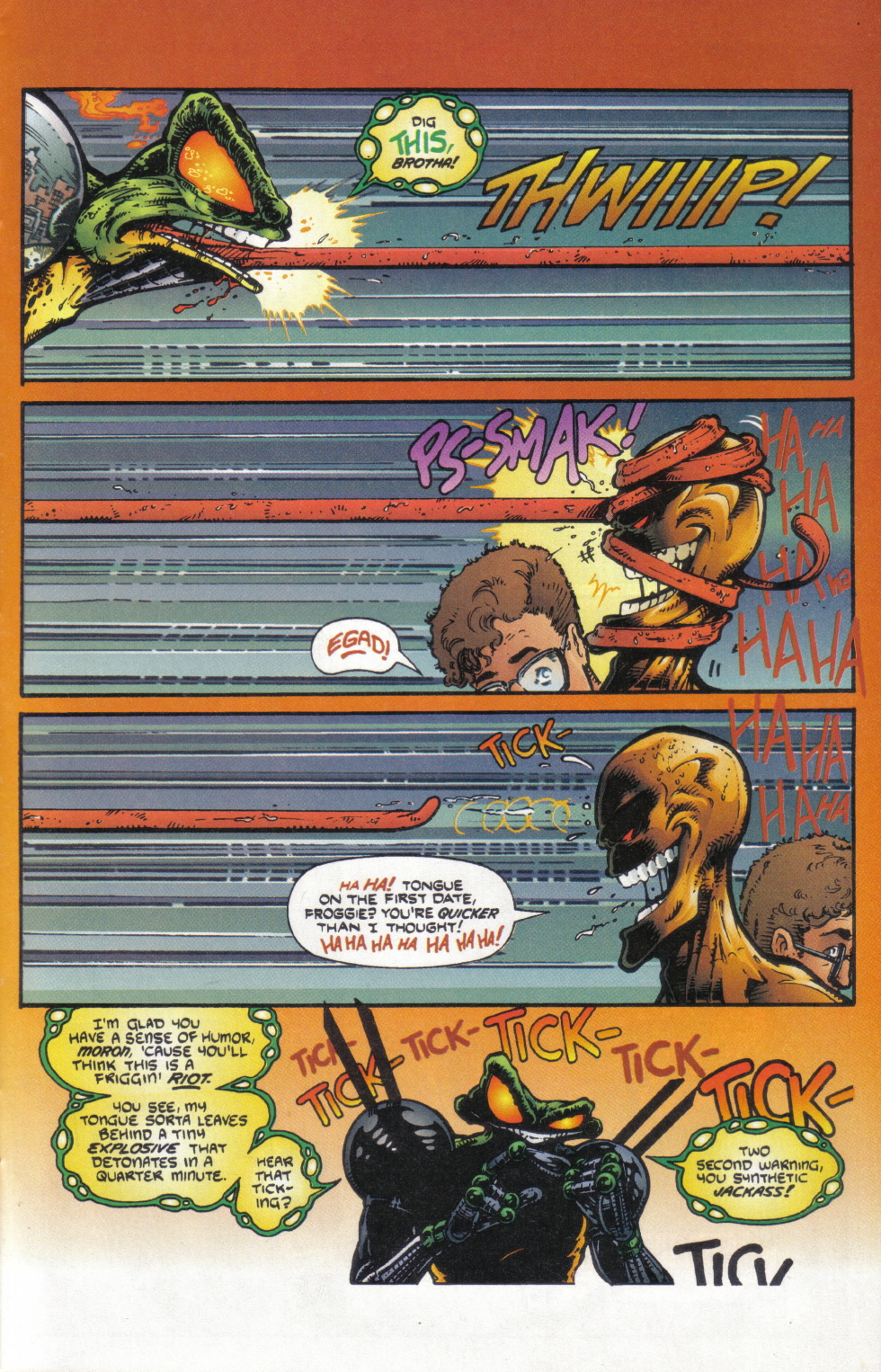 Read online Cyberfrog comic -  Issue #2 - 6