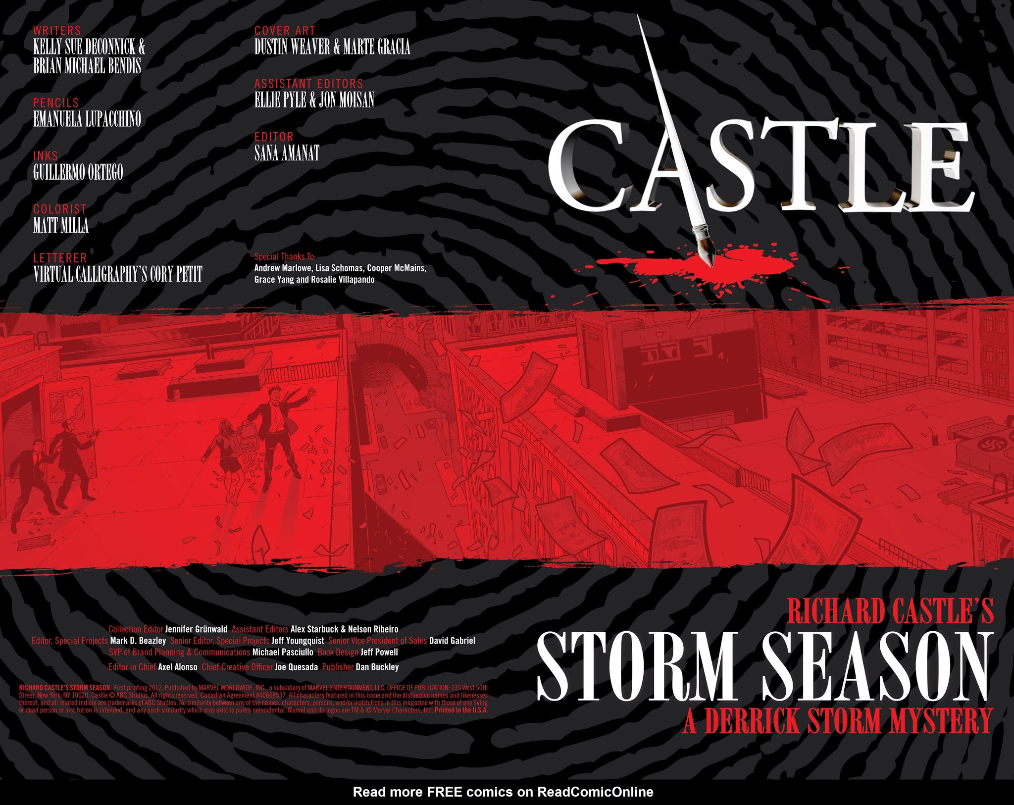 Read online Richard Castle's Storm Season comic -  Issue # TPB - 3