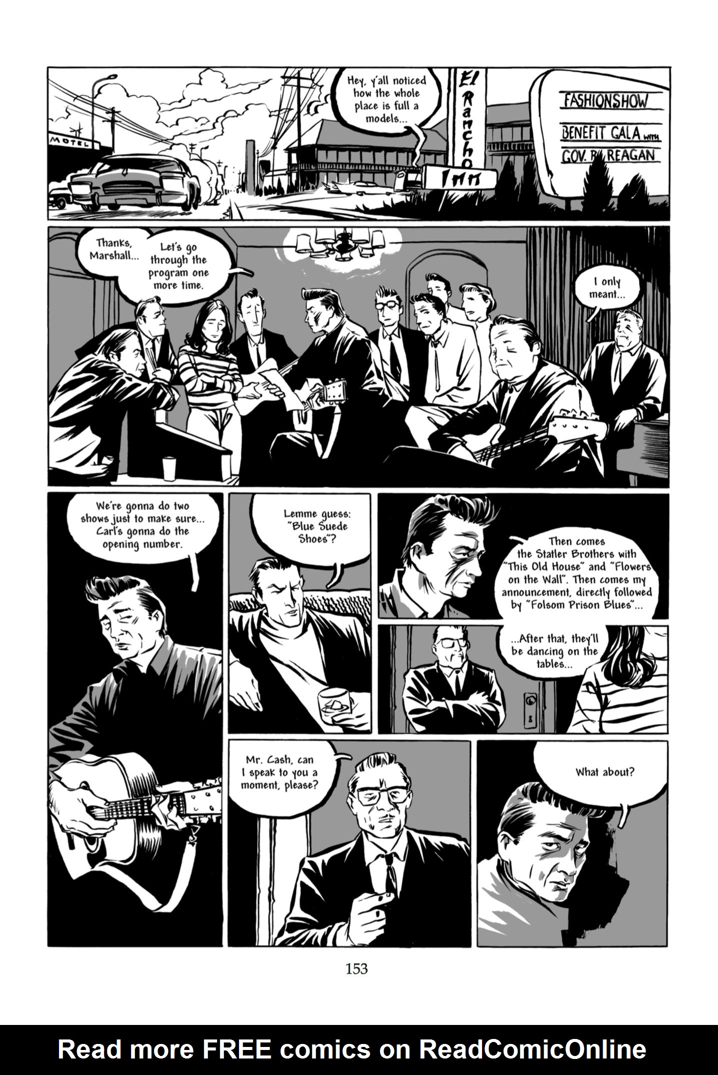 Read online Johnny Cash: I See a Darkness comic -  Issue # TPB - 148
