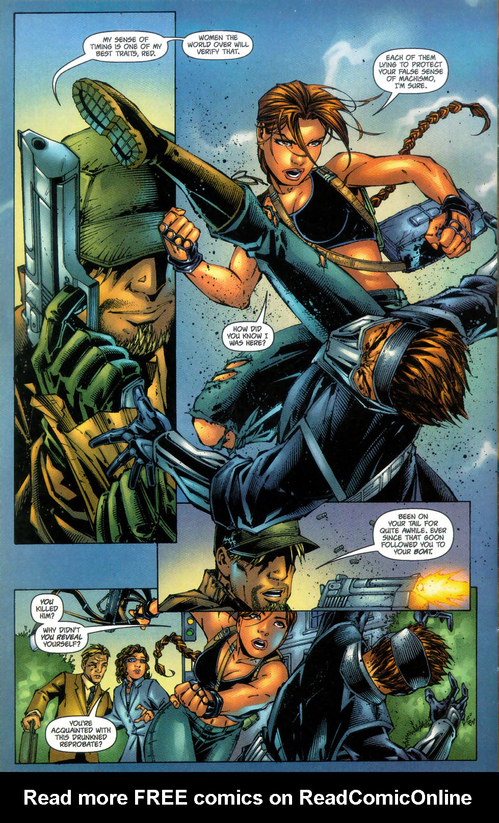 Read online Tomb Raider: The Series comic -  Issue #9 - 9