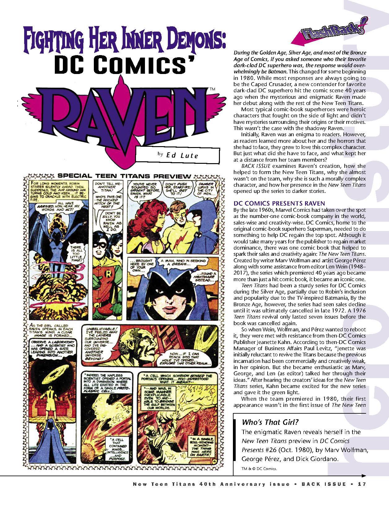 Read online Back Issue comic -  Issue #122 - 19