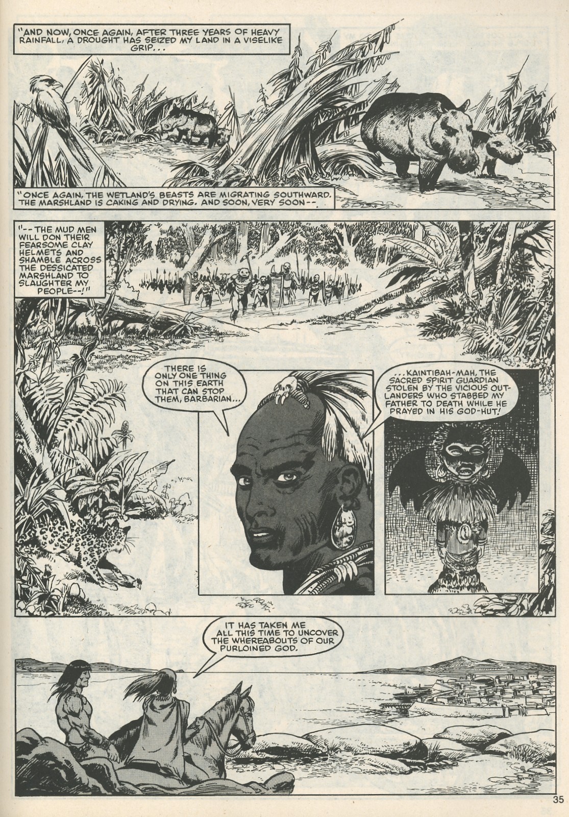 The Savage Sword Of Conan issue 111 - Page 36