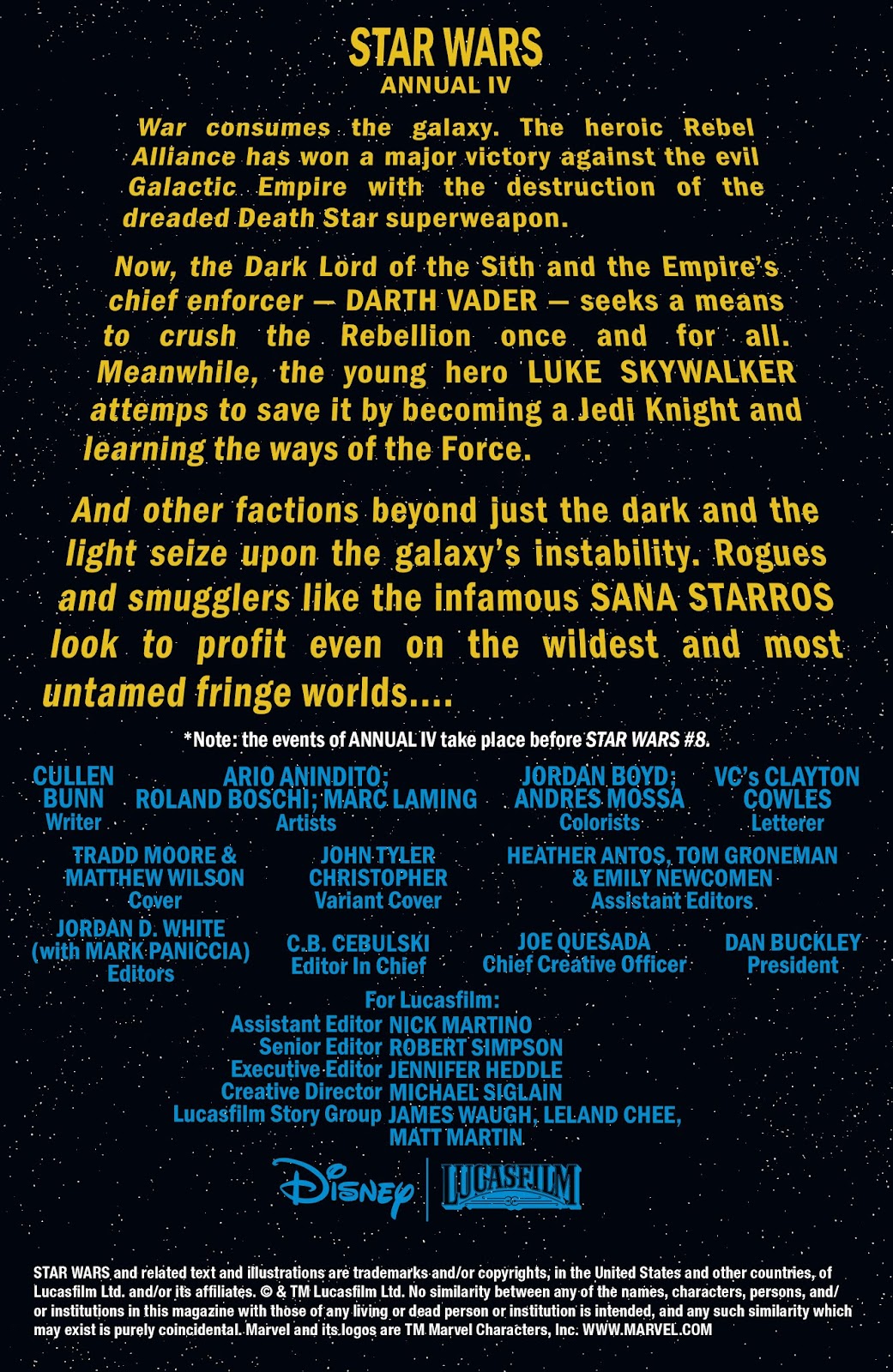 Star Wars (2015) issue Annual 4 - Page 2