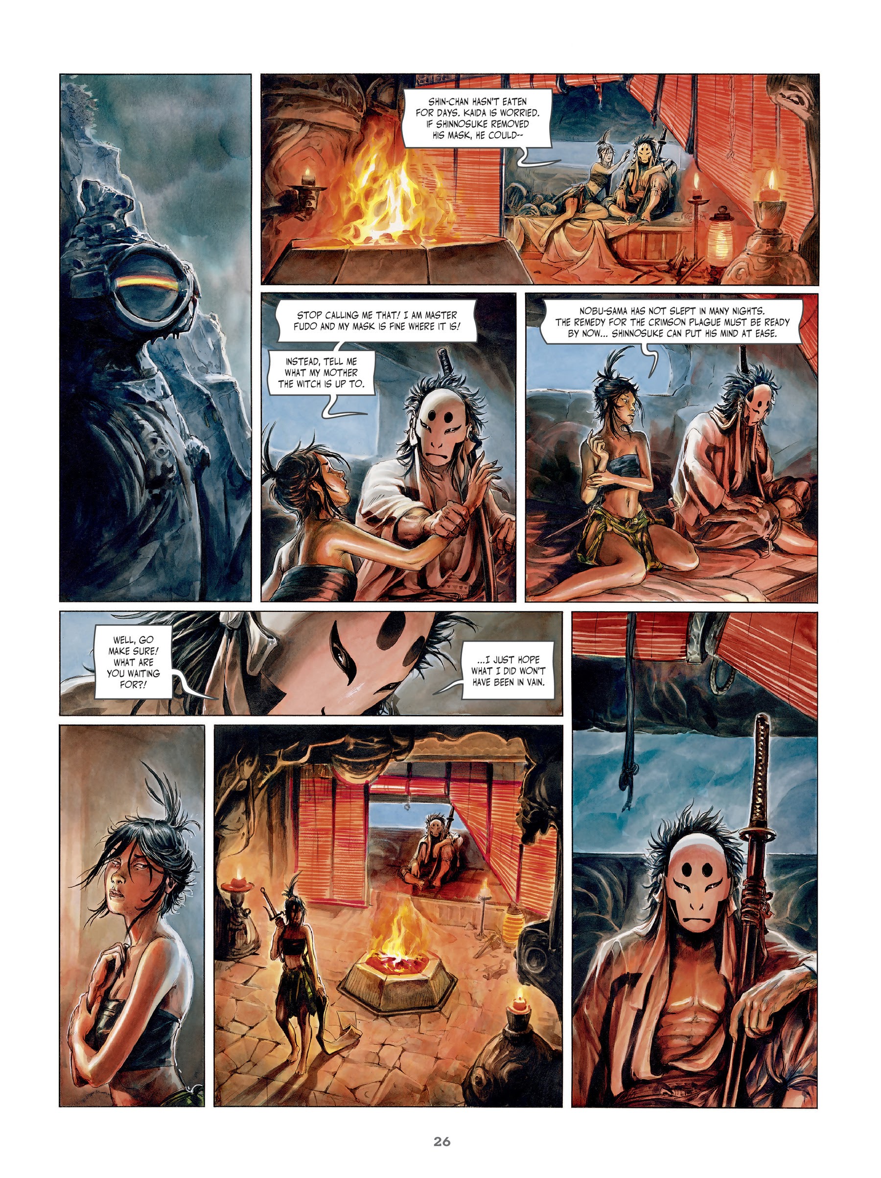 Read online The Mask of Fudo comic -  Issue #3 - 27