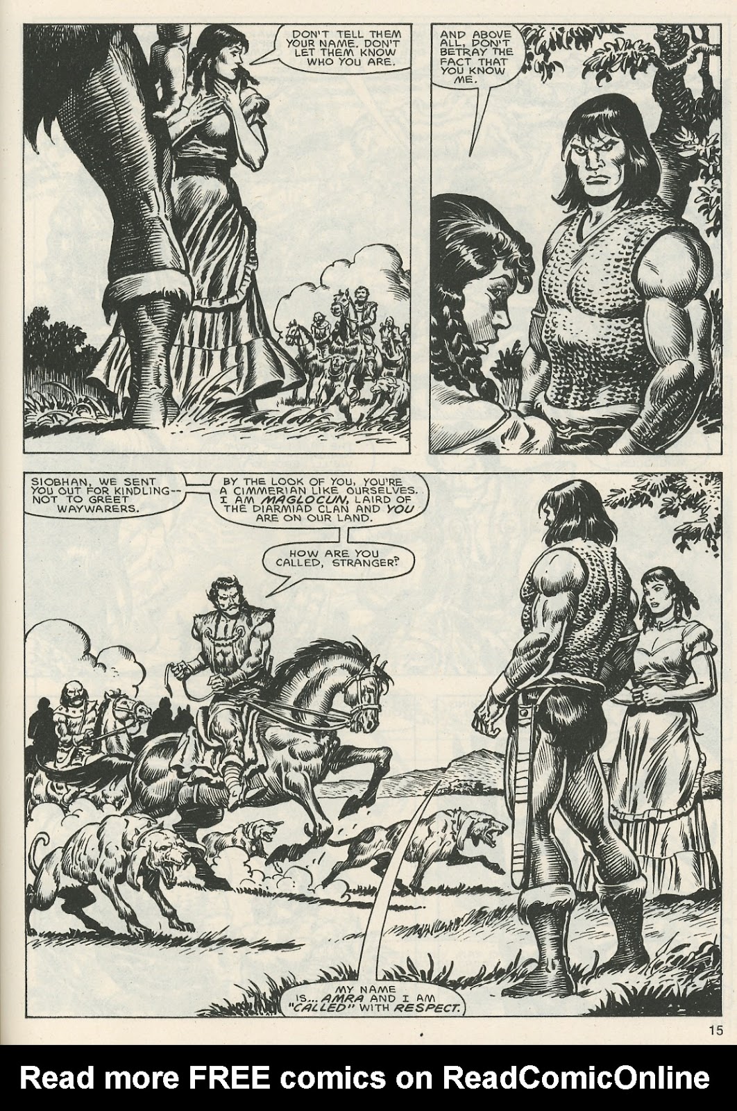 The Savage Sword Of Conan issue 119 - Page 15