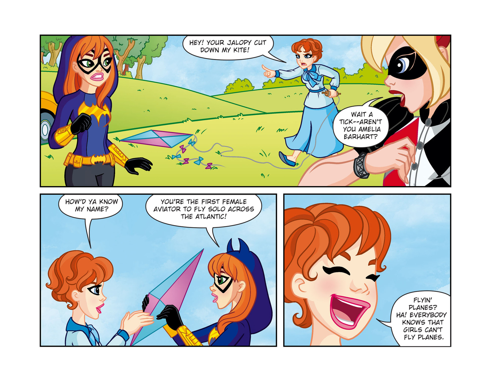 Read online DC Super Hero Girls: Past Times at Super Hero High comic -  Issue #8 - 4