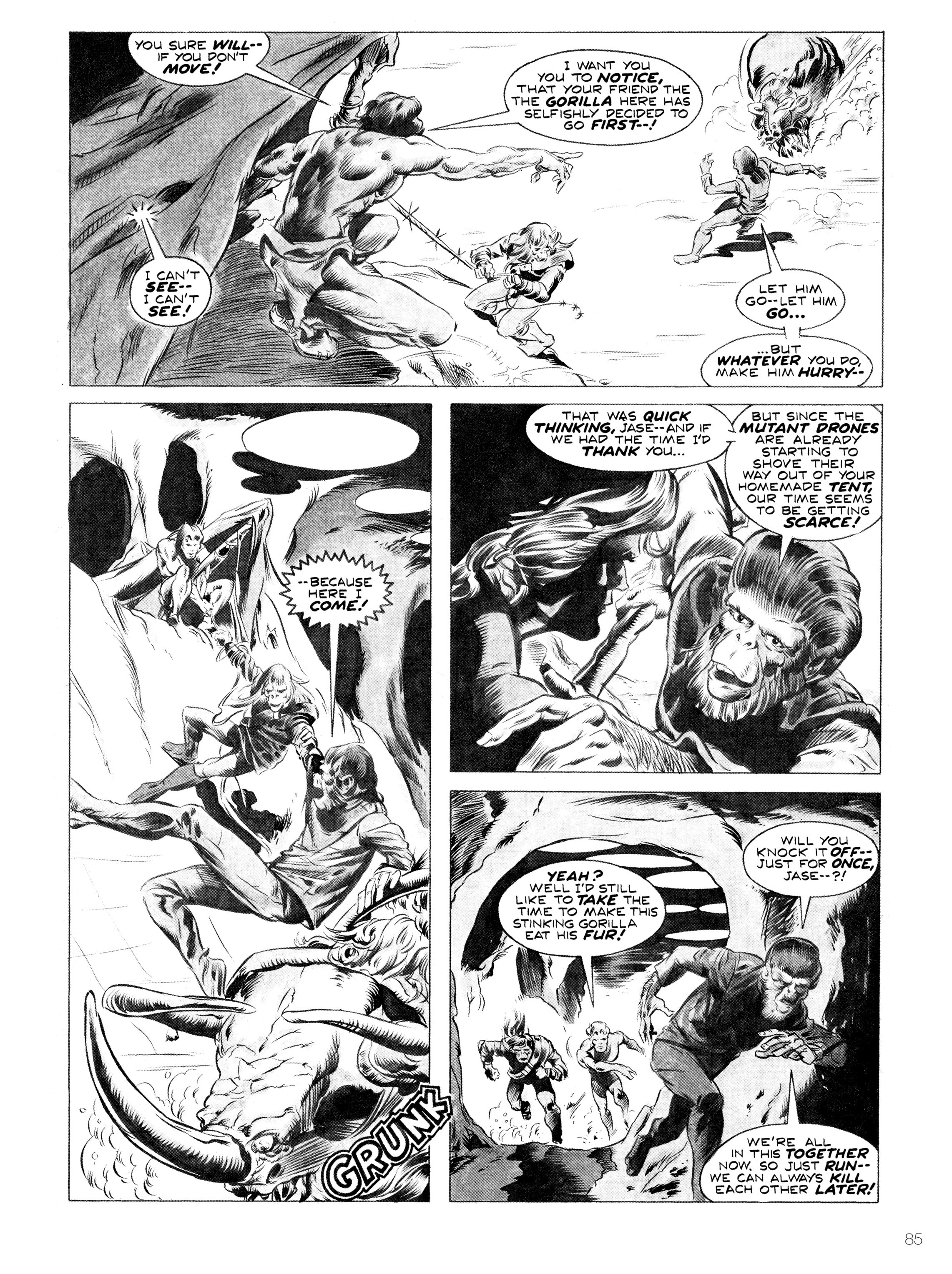 Read online Planet of the Apes: Archive comic -  Issue # TPB 1 (Part 1) - 81
