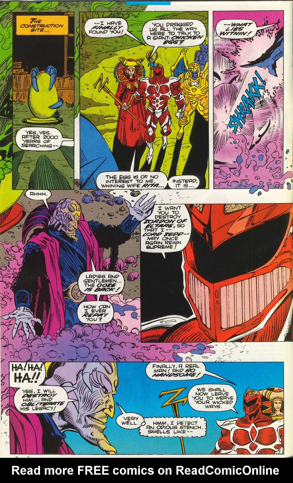 Read online Mighty Morphin' Power Rangers: The Movie comic -  Issue # Full - 11