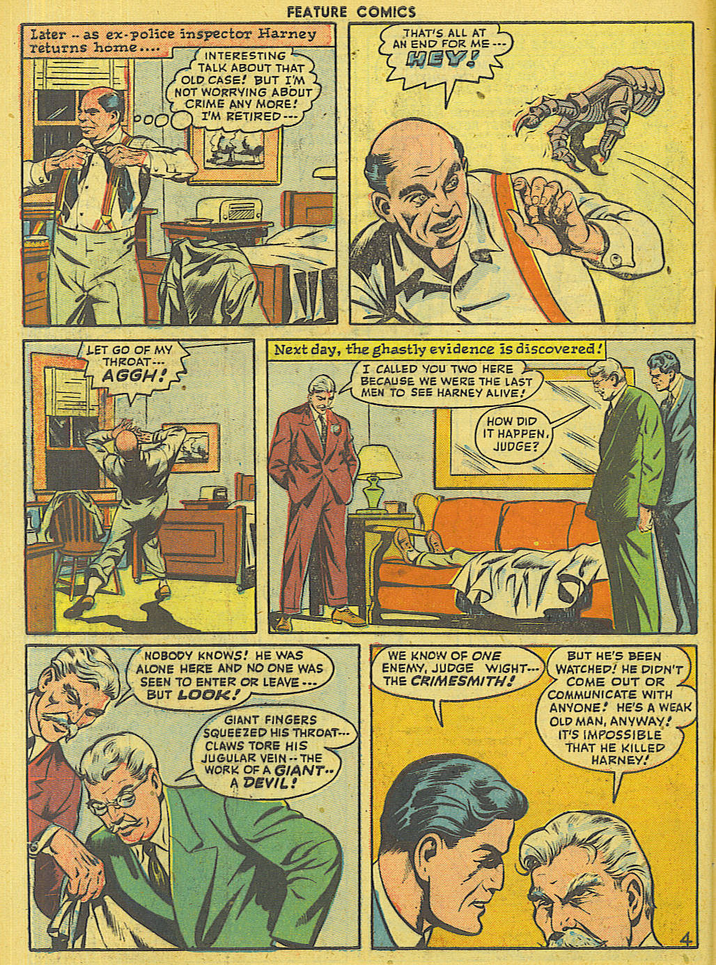 Read online Feature Comics comic -  Issue #107 - 6