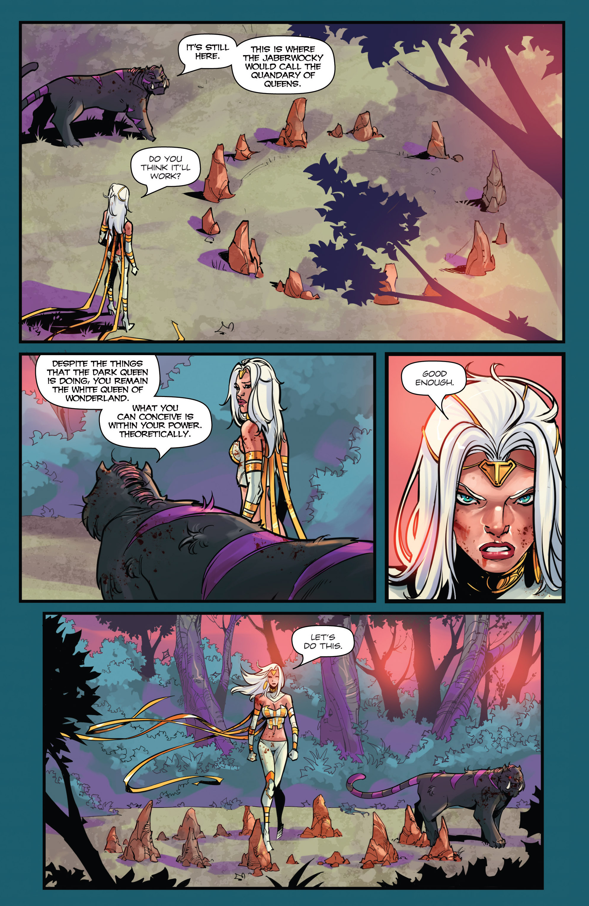 Read online Grimm Fairy Tales presents White Queen: Age of Darkness comic -  Issue #2 - 15