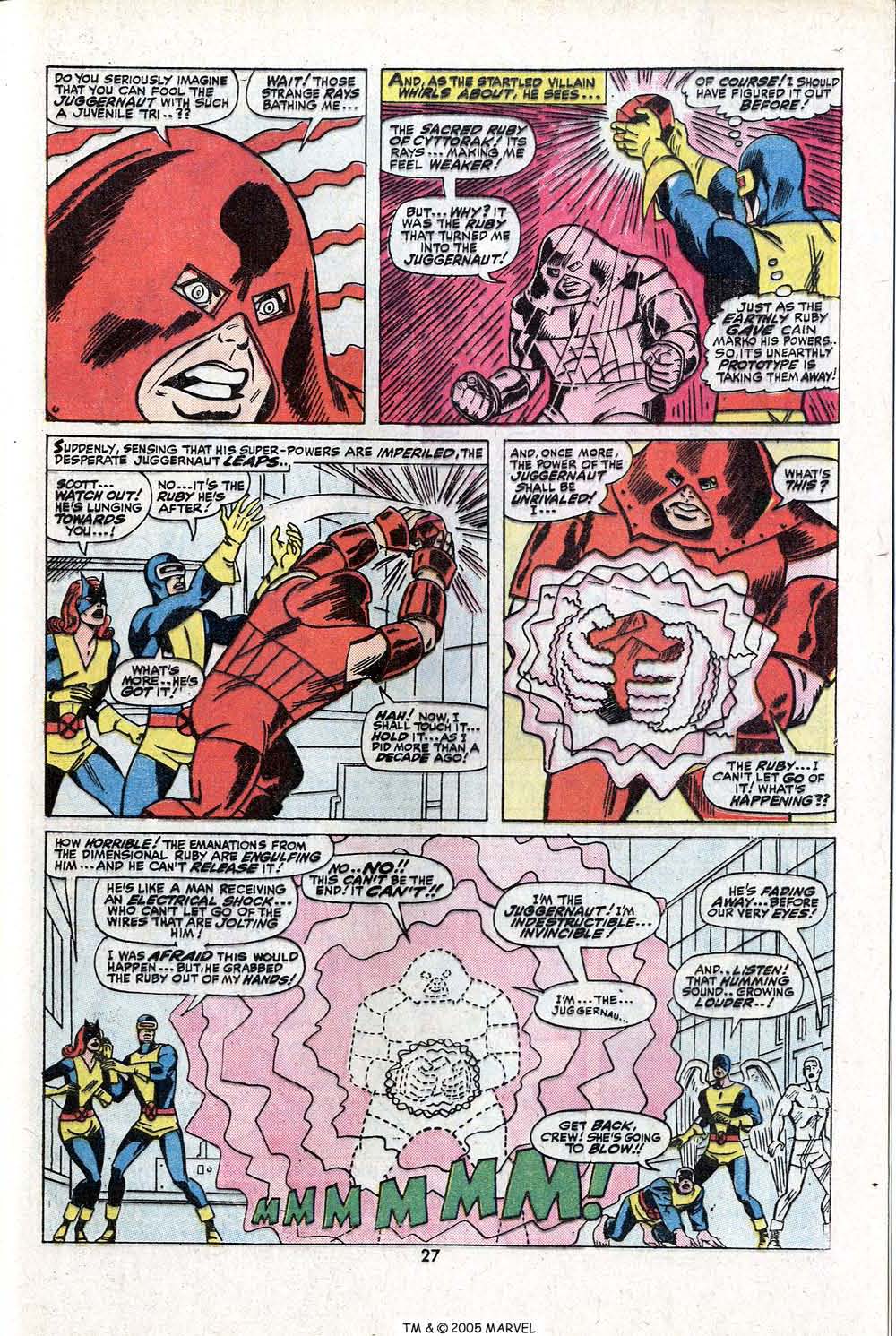 Read online Uncanny X-Men (1963) comic -  Issue #81 - 29