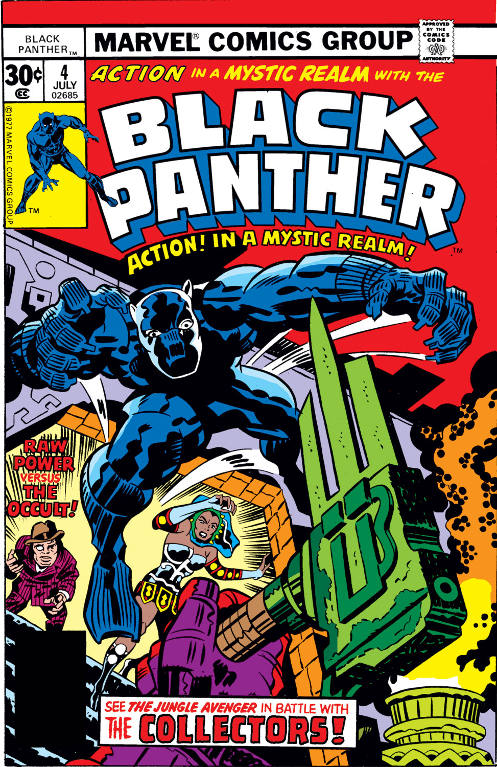 Read online Black Panther (1977) comic -  Issue #4 - 1
