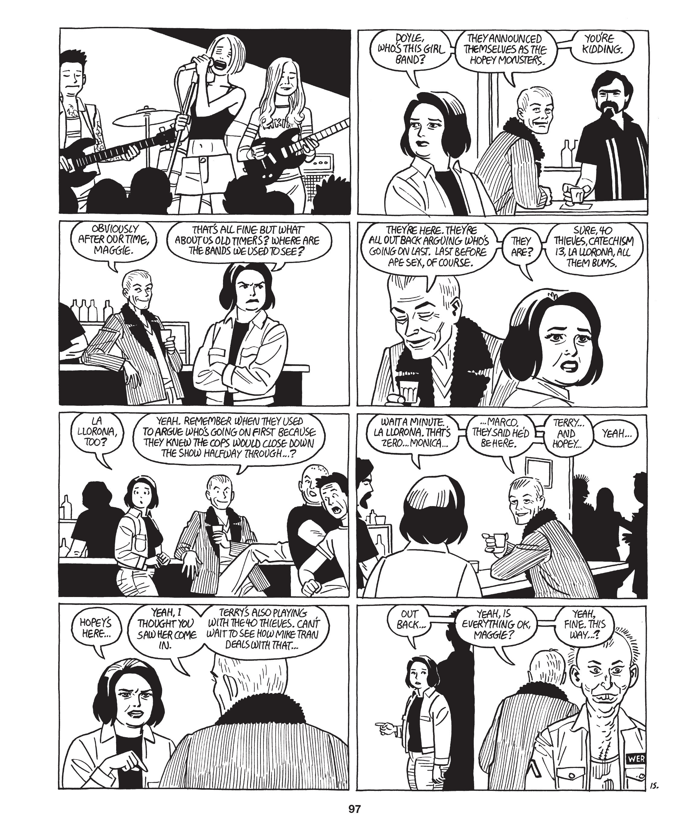 Read online Love and Rockets: New Stories comic -  Issue #8 - 100