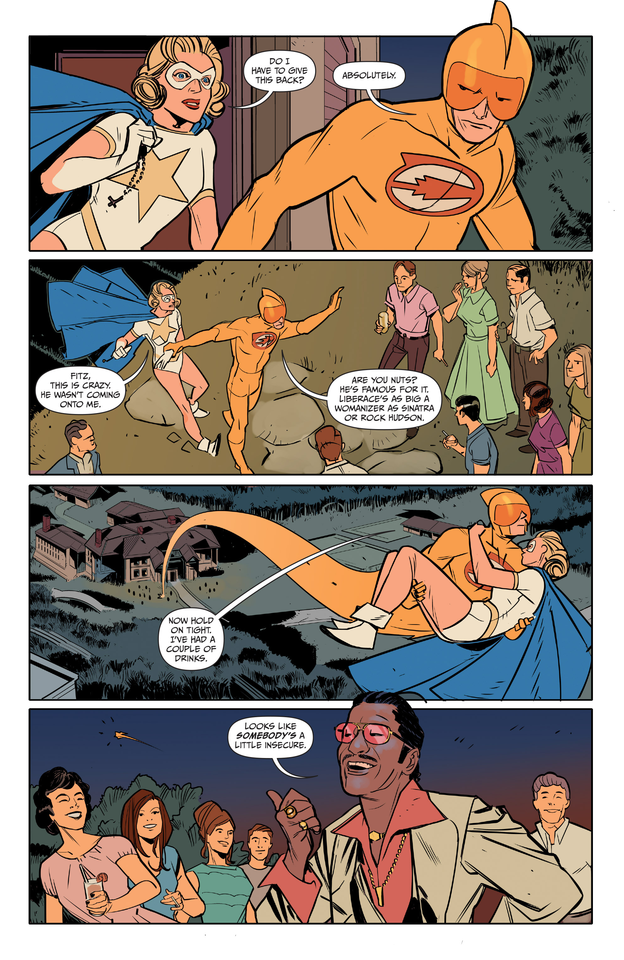 Read online Jupiter's Circle comic -  Issue #4 - 12