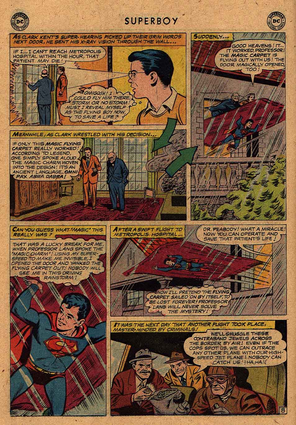 Read online Superboy (1949) comic -  Issue #69 - 9